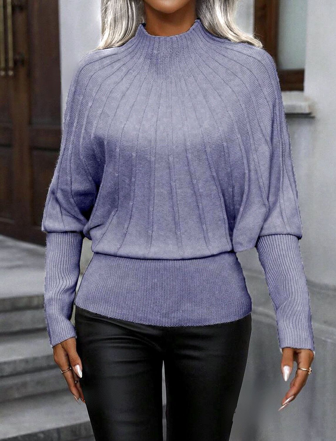 Designer × Other NWT, Lavishly Paris Women's Luxurious Batwing Sweater Size M / US 6-8 / IT 42-44 - 9 Thumbnail