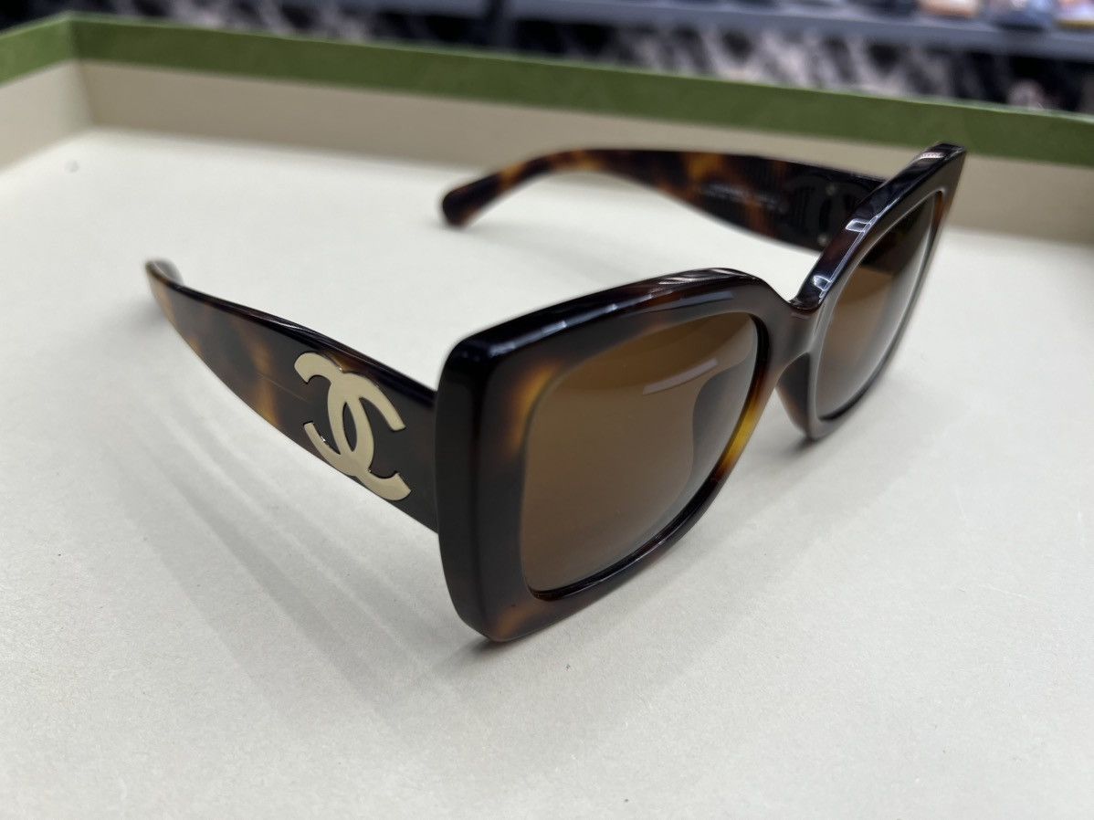 Chanel Chanel Square Sunglasses Size ONE SIZE - 4 Thumbnail