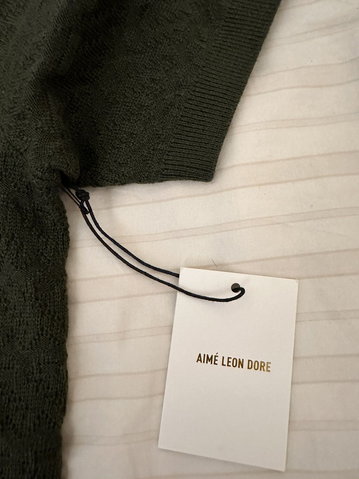 Aime Leon Dore Aime Leon Dore Knit Polo (Green) Size US S / EU 44-46 / 1 - 3 Thumbnail