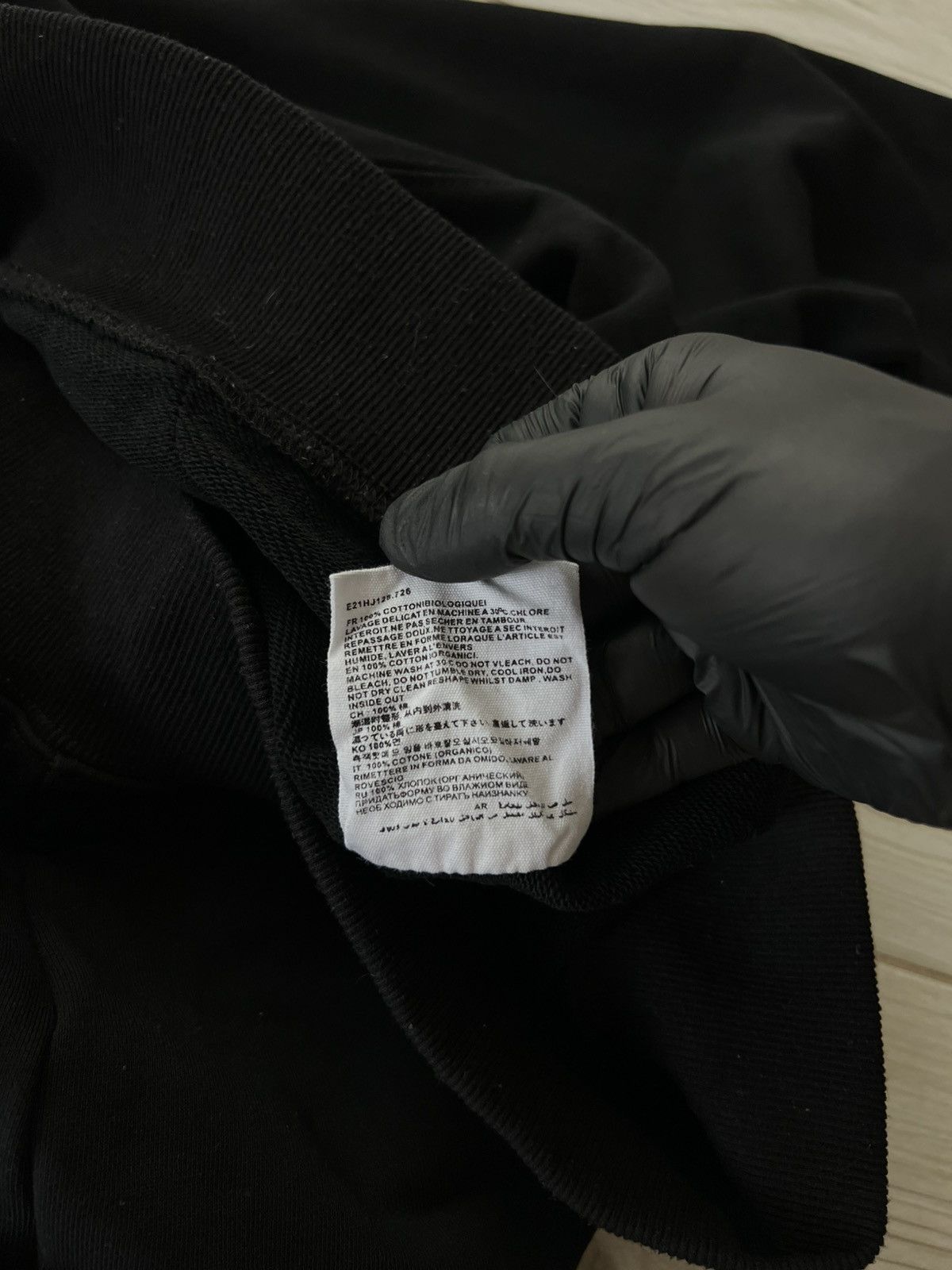 AMI Ami Paris Zip Hoodie Black Medium Size US M / EU 48-50 / 2 - 13 Thumbnail