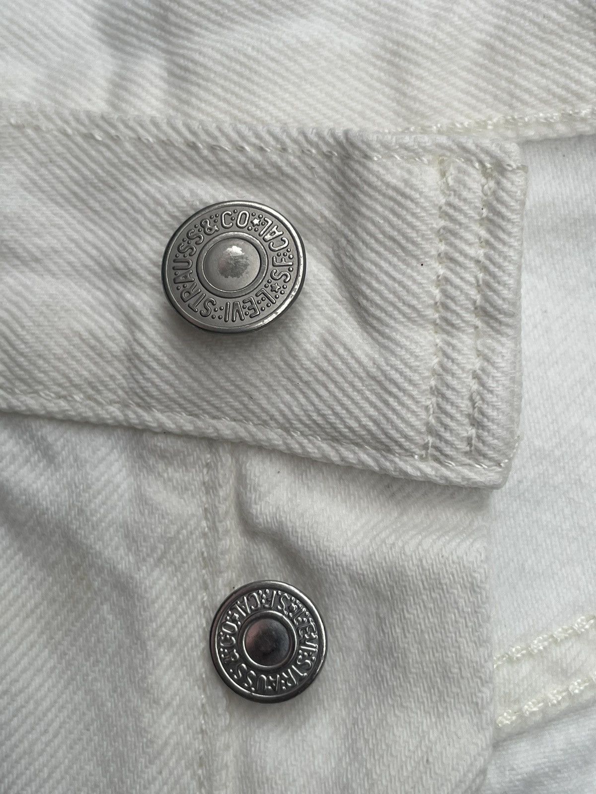 Levi's Levis 501 Big E Skinny Distresed Denim Size US 28 / EU 44 - 22 Thumbnail