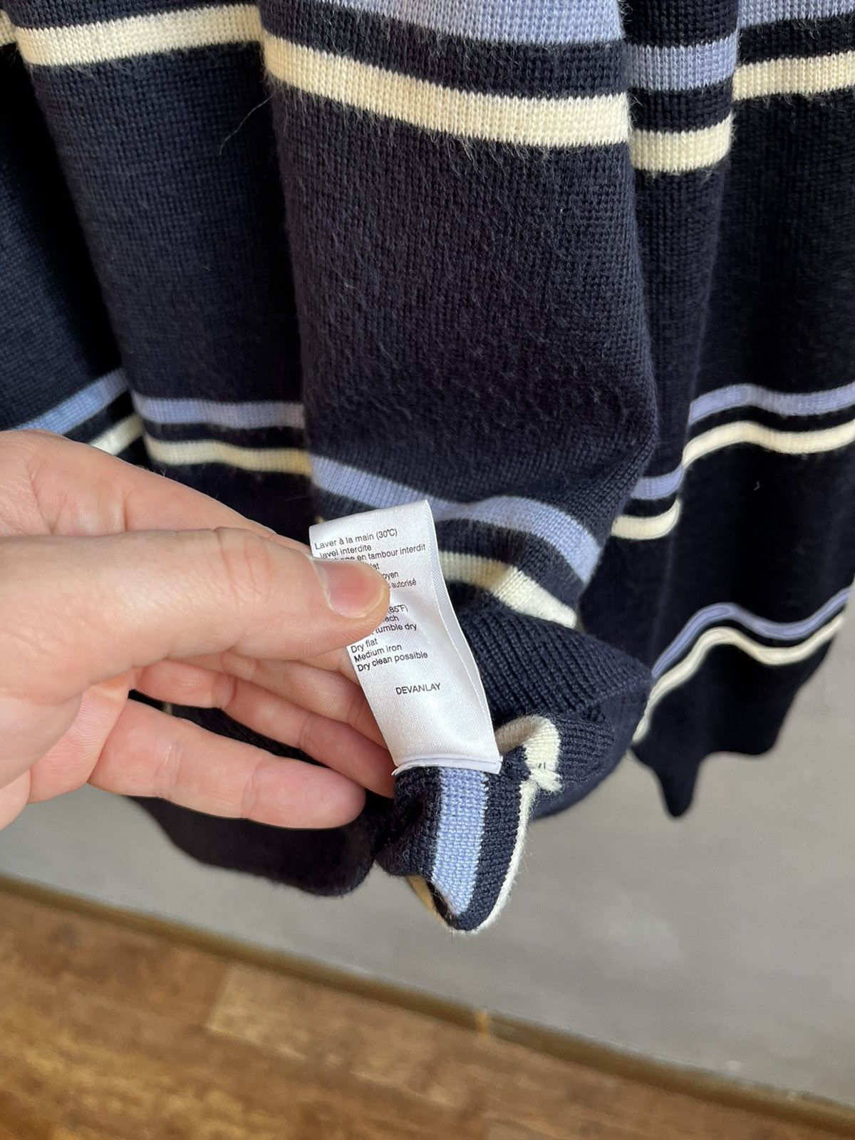 Lacoste × Vintage Lacoste sweater vintage Size US L / EU 52-54 / 3 - 9 Thumbnail