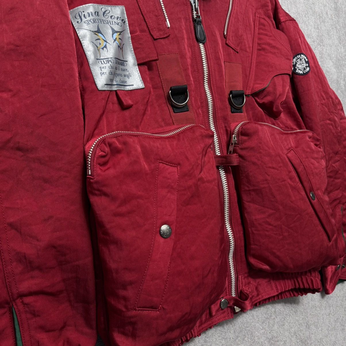 Other Sina Cova Lupo Di Mare Multi Pocket Cargo Nylon Boxy fit Size US S / EU 44-46 / 1 - 3 Thumbnail