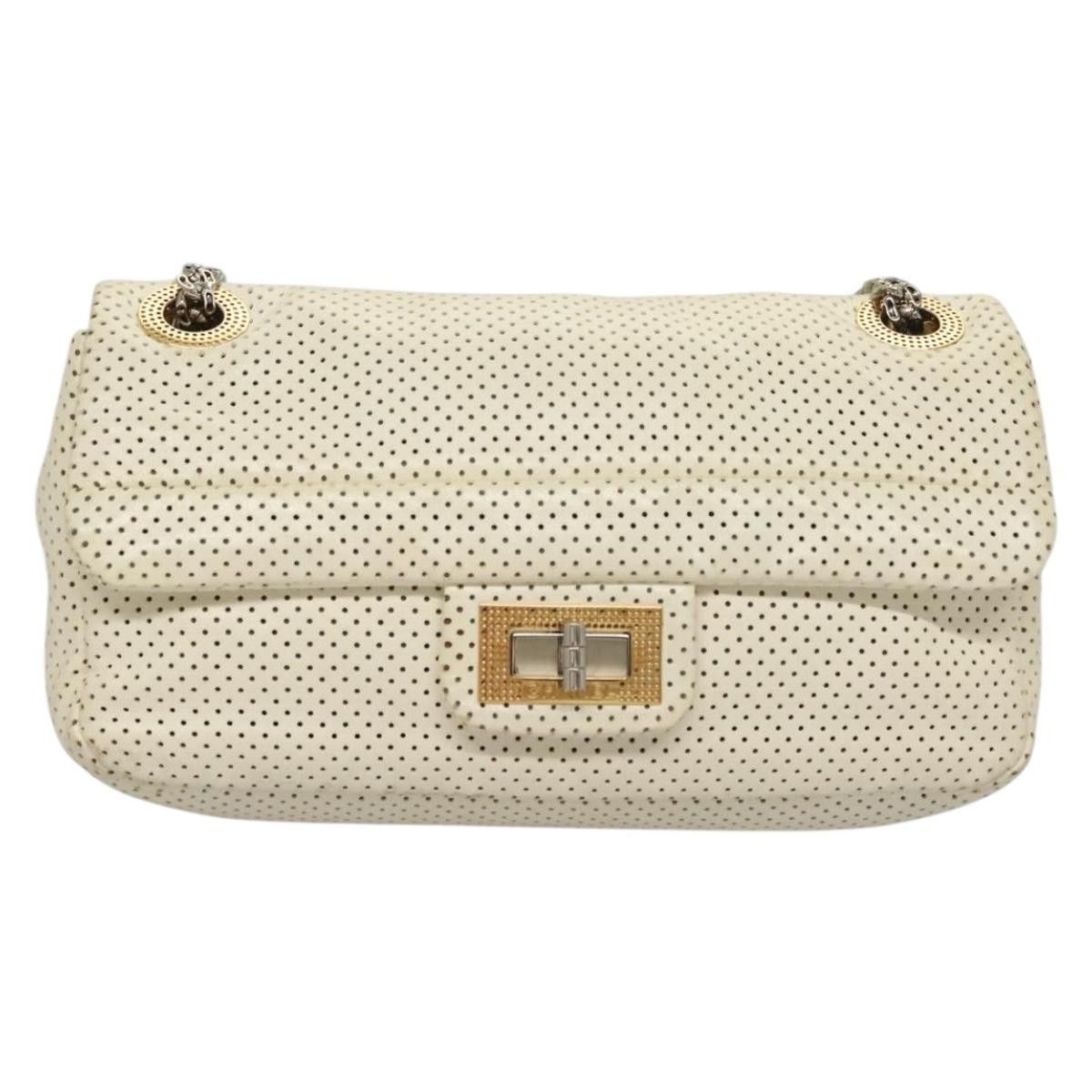 Chanel Chanel Drill Flap Bag Perforated Leather Size ONE SIZE - 1 Thumbnail