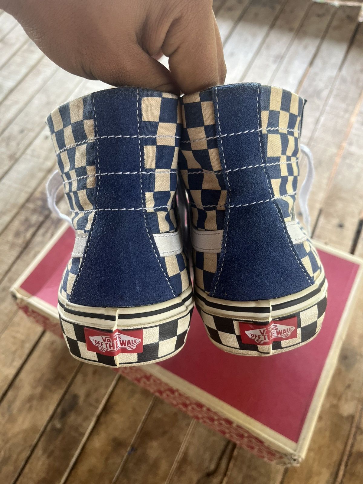 Vans Vans Sk8-Hi 138 Decon Japan Limited Checkerboard Size US 10 / EU 43 - 5 Thumbnail