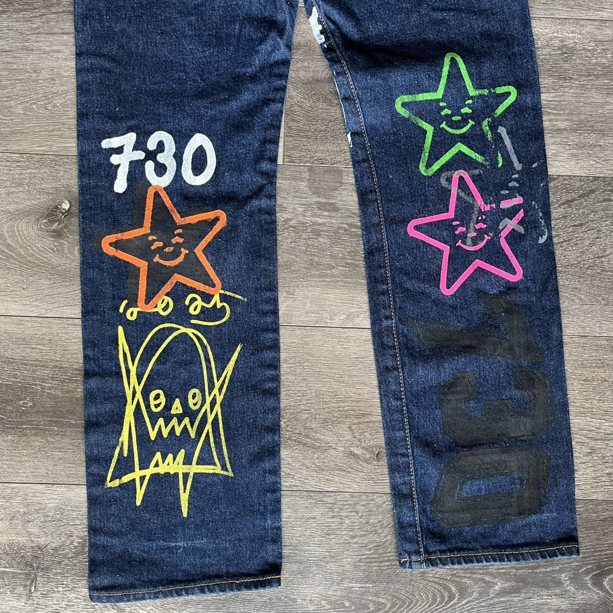 Asspizza Vintage Levi’s Asspizza PWYW Pay What You Want Denim Jeans Size US 30 / EU 46 - 3 Thumbnail
