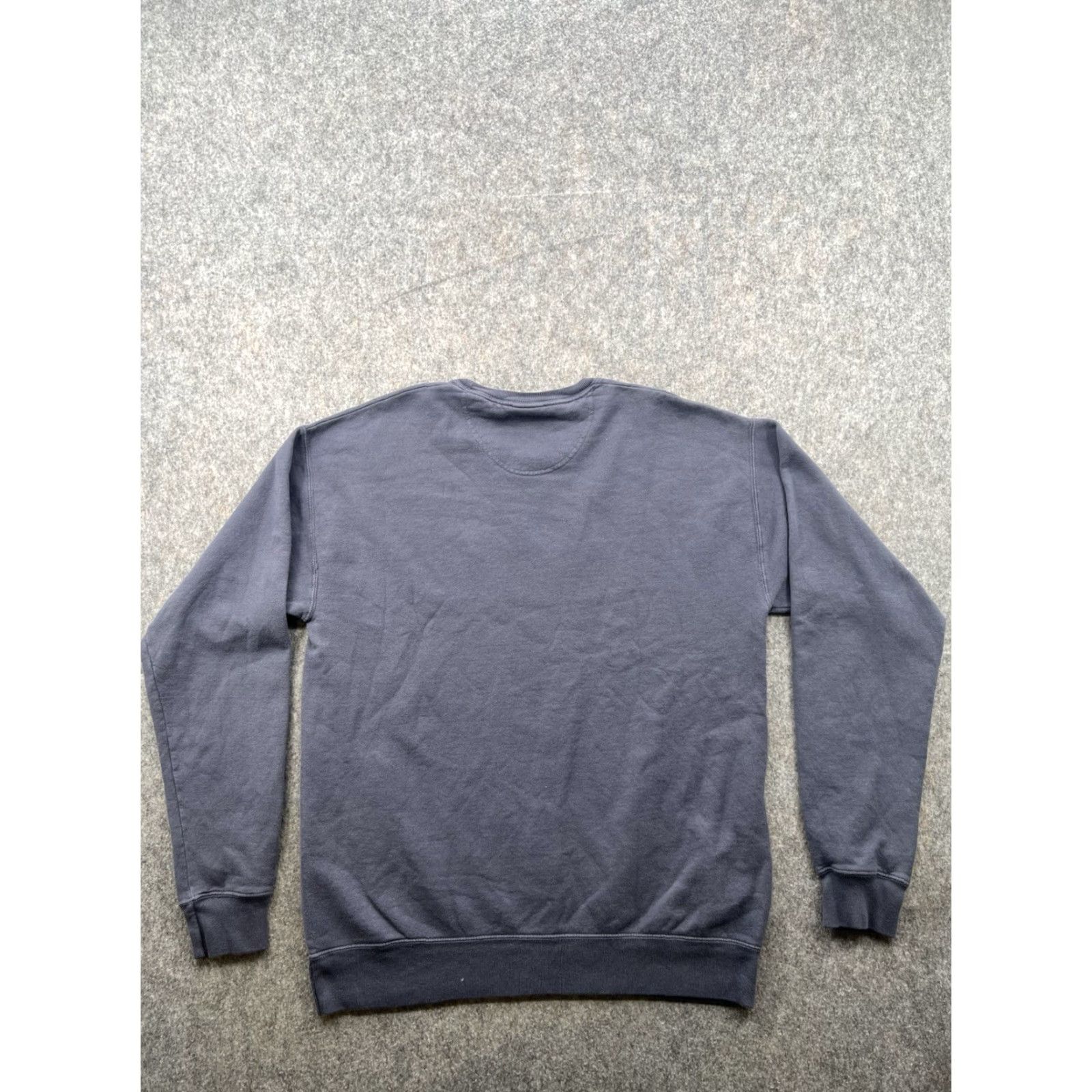 Hanes Hanes Comfort Wash Crewneck Sweatshirt Navy Blue M Women Classic Modern School Logo Cleanup: Crew Neck, Long Sleeve, Cotton Blend, Machine Washable Size M / US 6-8 / IT 42-44 - 6 Thumbnail