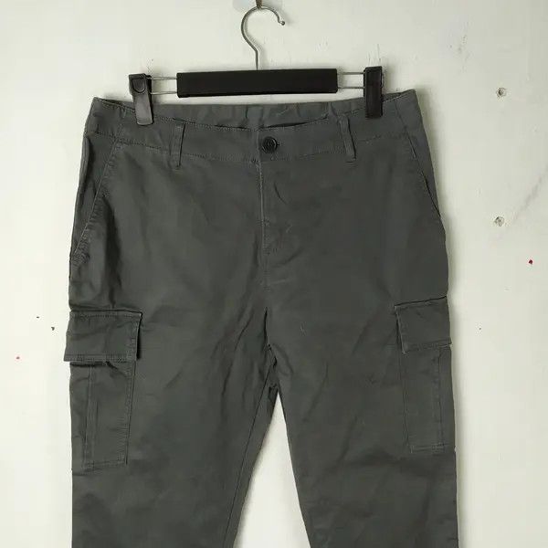 Japanese Brand × Vintage Gray Cargo Pants Size US 30 / EU 46 - 2 Thumbnail