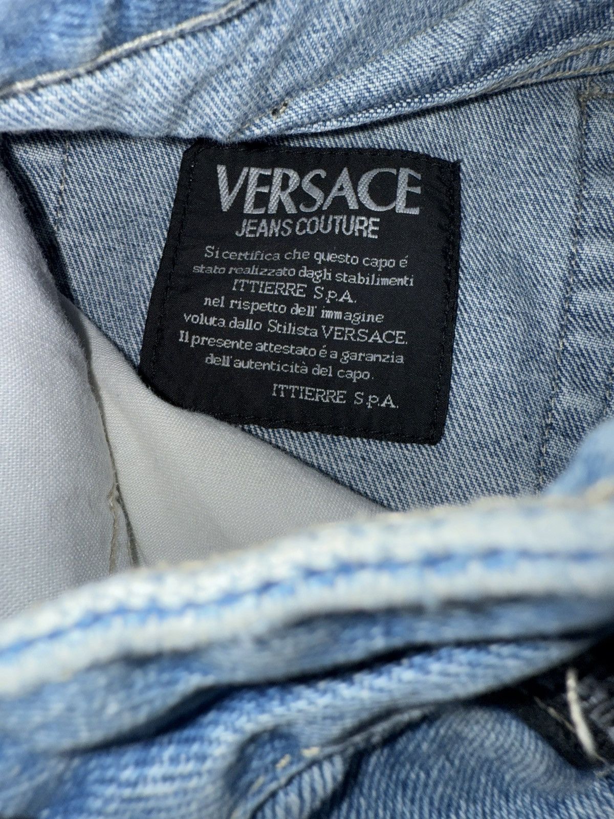 Designer × Versace Jeans Couture × Vintage Vintage Versace Jeans Couture Jeans Size 26" / US 2 / IT 38 - 4 Thumbnail