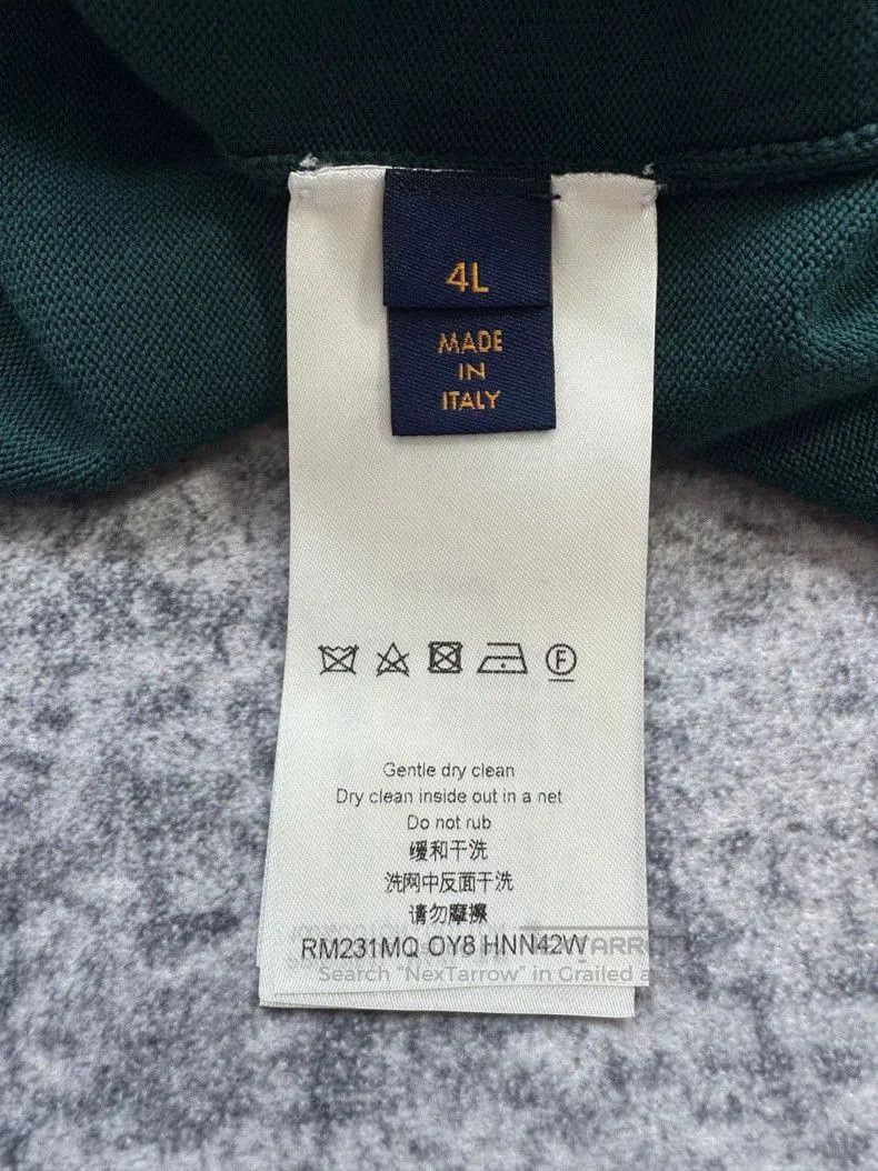 Louis Vuitton Louis Vuitton Green Pin Knit T. Size US L / EU 52-54 / 3 - 6 Thumbnail