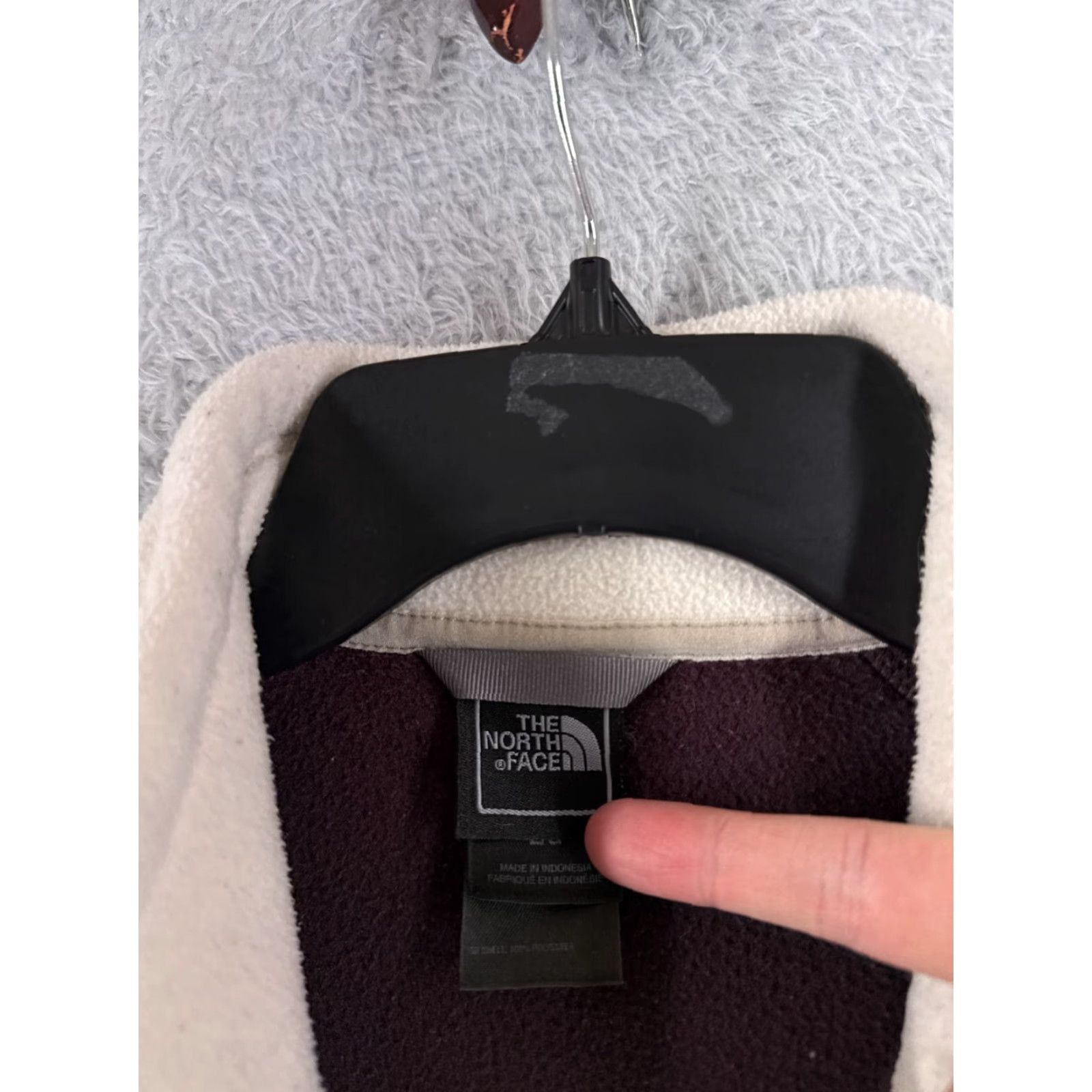 The North Face VINTAGE The North Face Jacket Womens Large White Red Full Zip Pockets Mock Neck Walking Size L / US 10 / IT 46 - 7 Thumbnail