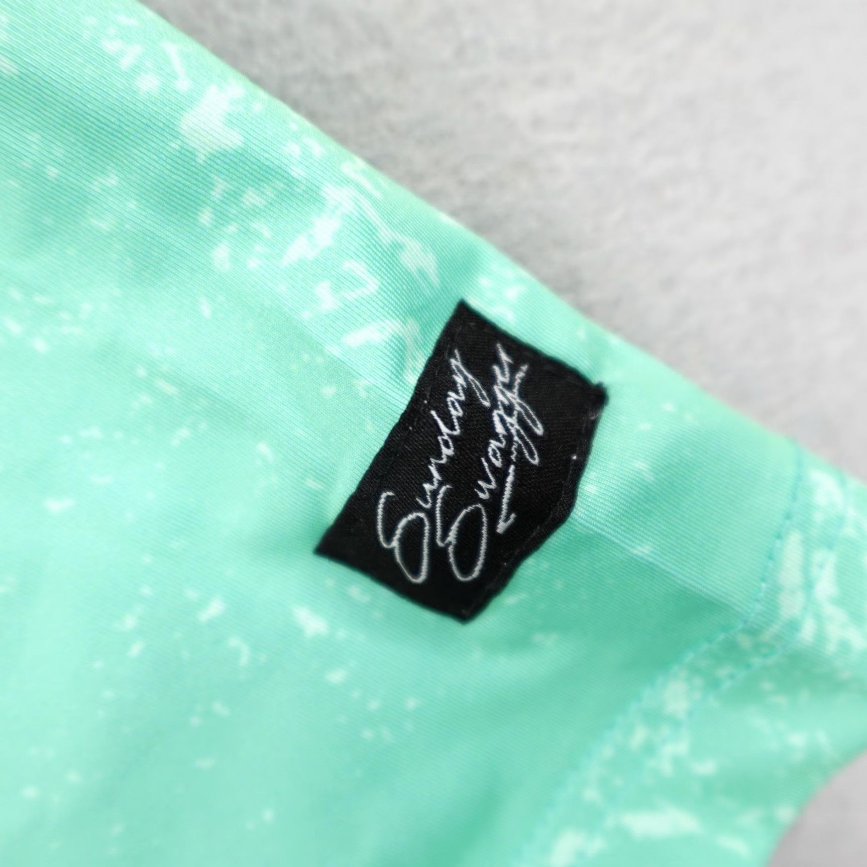 Vintage Sunday Swagger Polo Shirt 4XL Mint Tropical Toucan Golf Performance Flex Mens Size US XXL / EU 58 / 5 - 5 Thumbnail