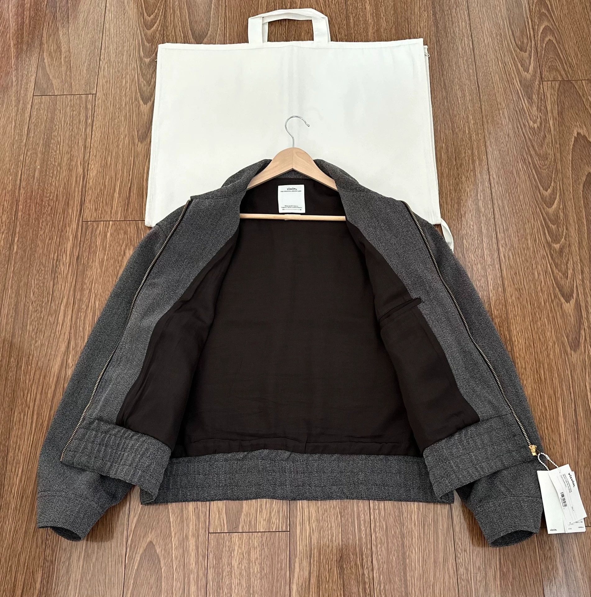 Visvim VISVIM 24AW RUDY SB BLOUSON Wool Embroidered 3 Charcoal Size US L / EU 52-54 / 3 - 3 Thumbnail