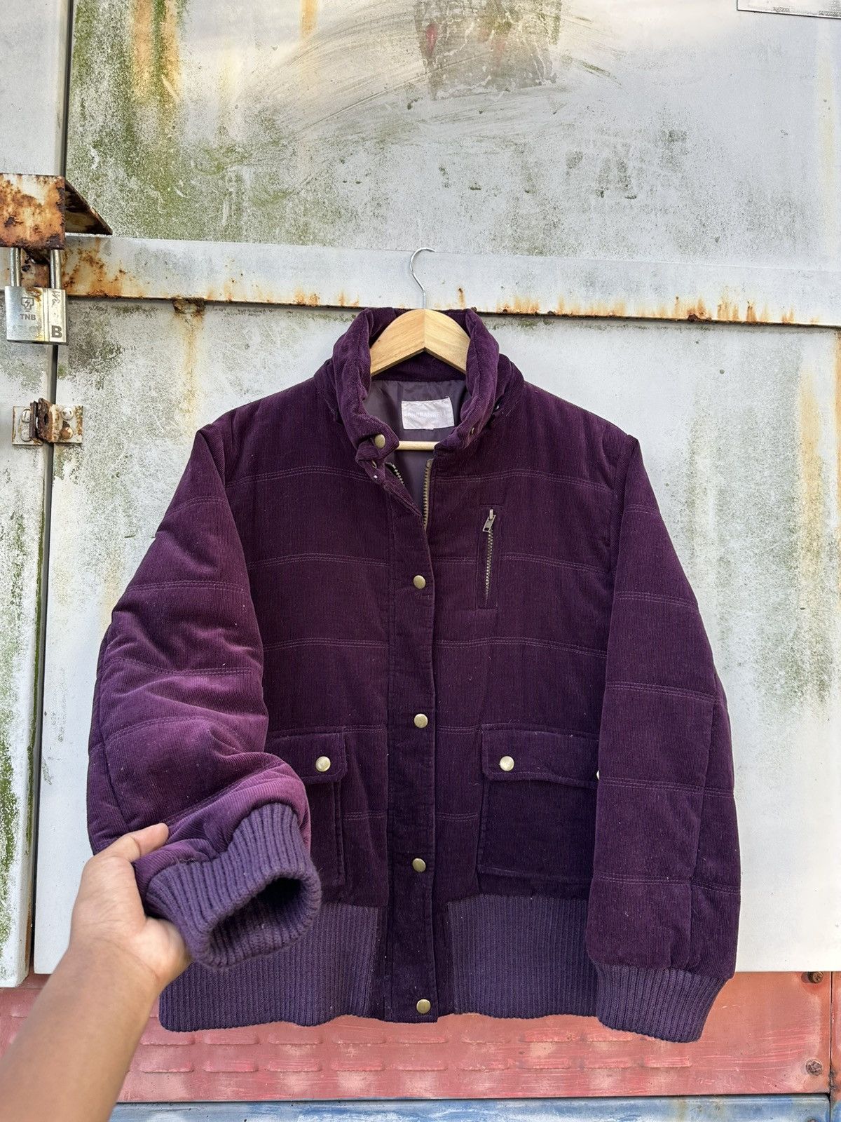 Vintage 👹Ohceanbell Corduroy Puffer Bomber Jacket Size US S / EU 44-46 / 1 - 6 Thumbnail