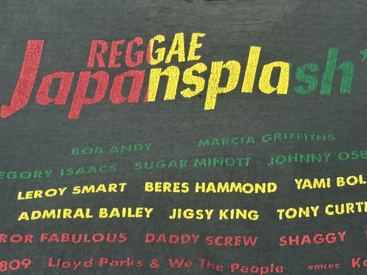 Band Tees Vintage 90s Reggae Japansplash 1993 T Shirt Size US L / EU 52-54 / 3 - 9 Thumbnail