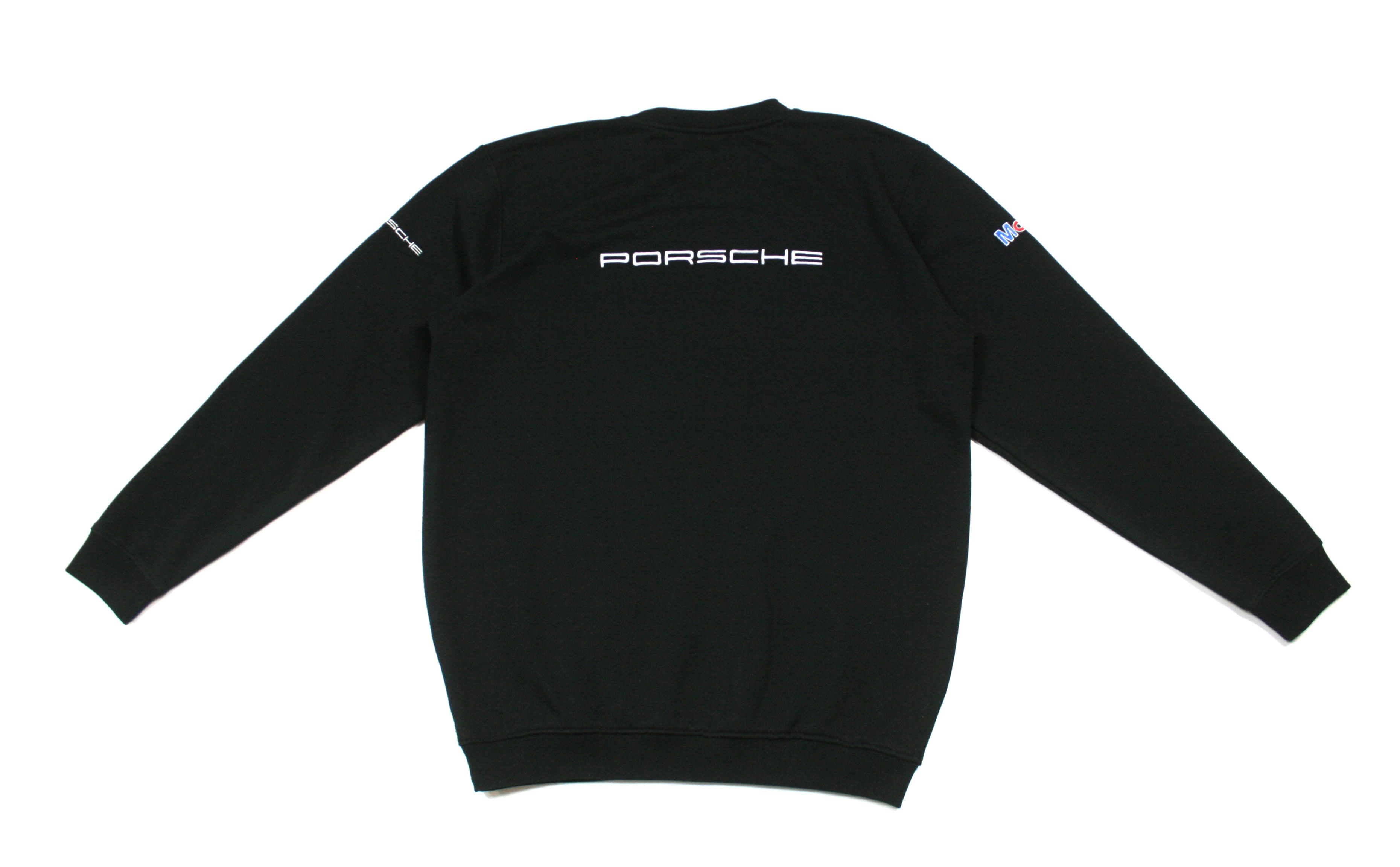 Porsche Design 00S Embroidered Logo Baggy Sweatshirt Vintage Size US L / EU 52-54 / 3 - 2 Thumbnail