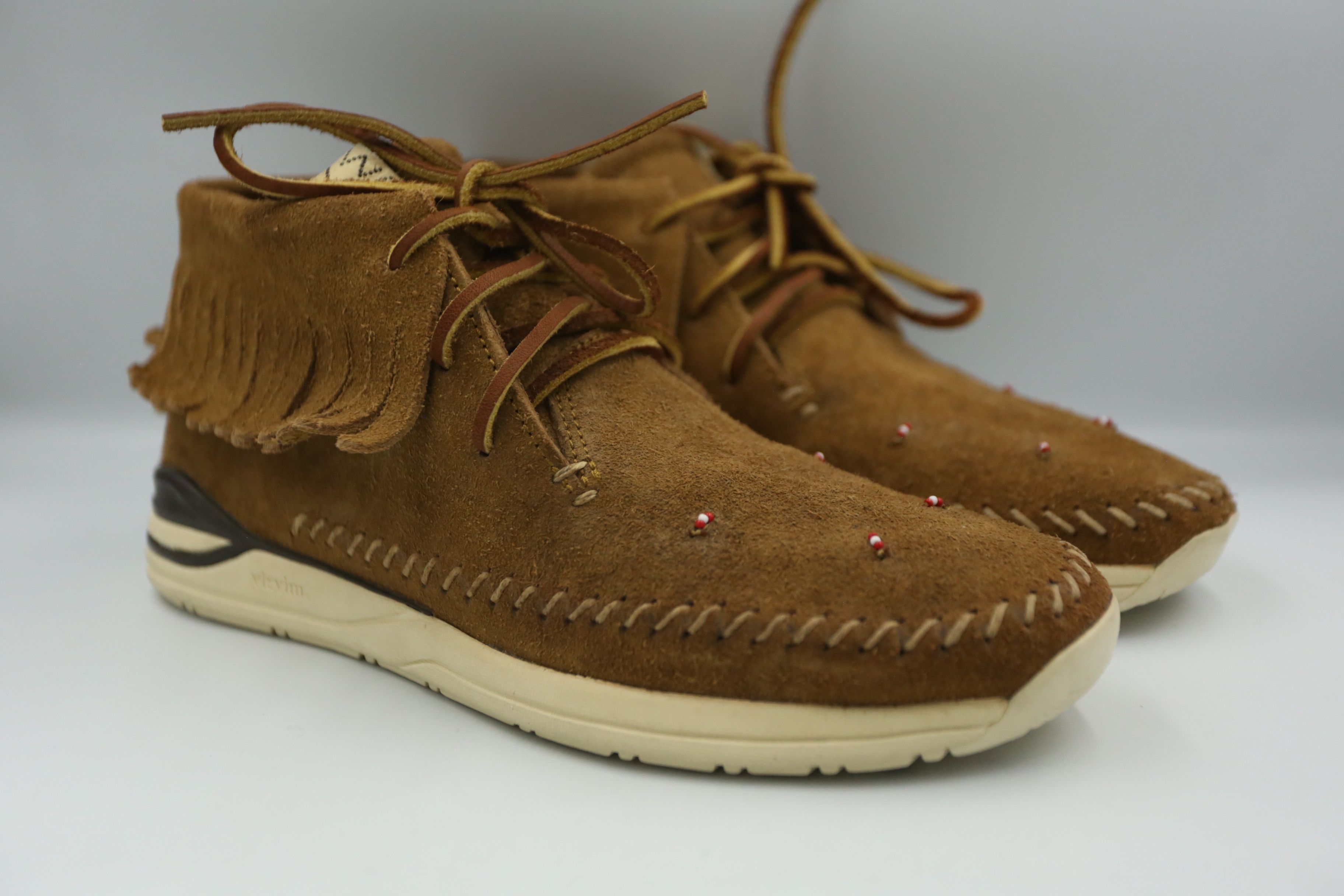 Visvim Visvim - 2019 - Maliseet Shaman Mid-Folk (Veg Suede) Size US 9 / EU 42 - 1 Thumbnail