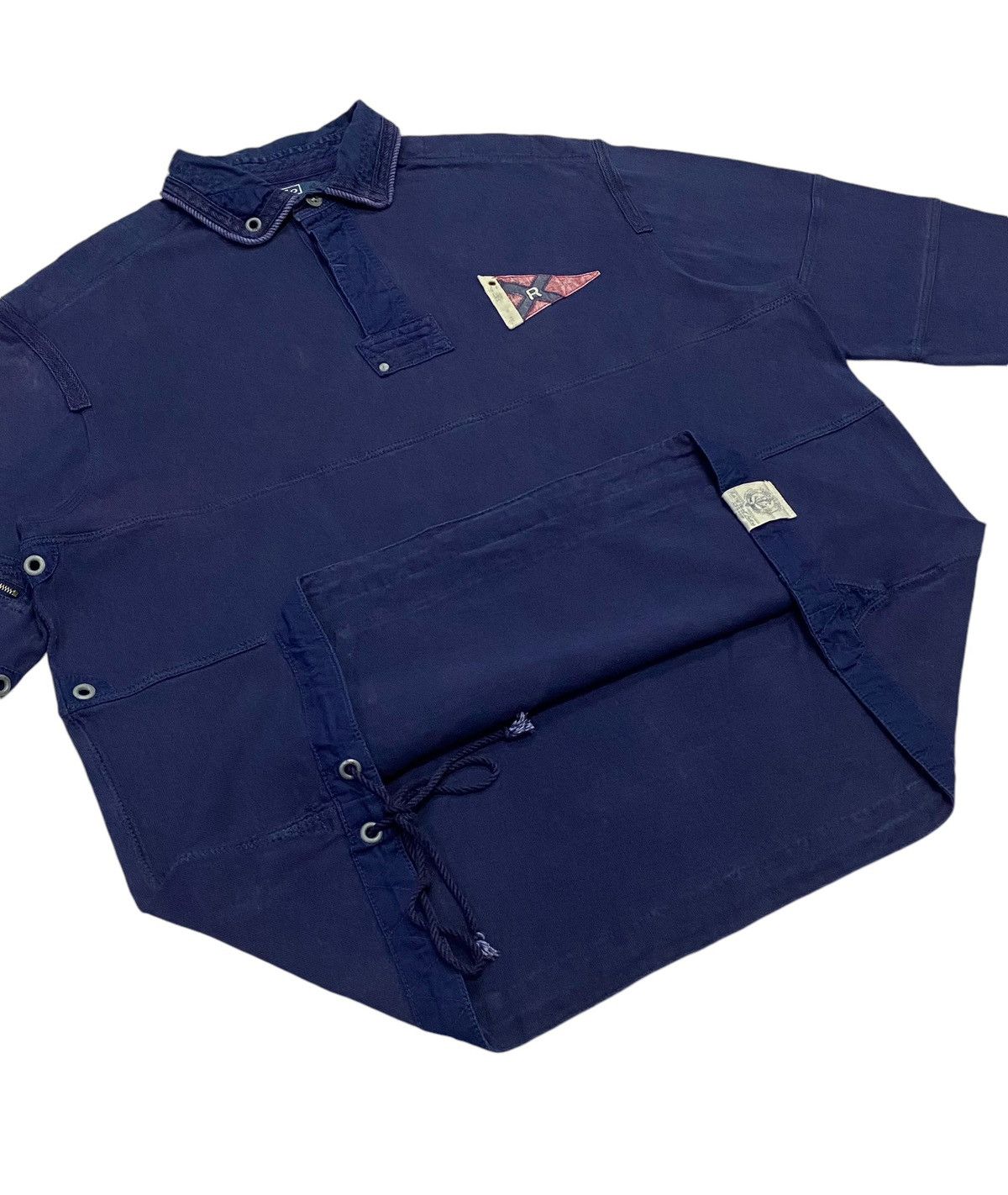 Polo Ralph Lauren × Vintage Vintage Polo Ralph Lauren PRLC Rugby Long Sleeve (Big Size) Size US XXL / EU 58 / 5 - 4 Thumbnail