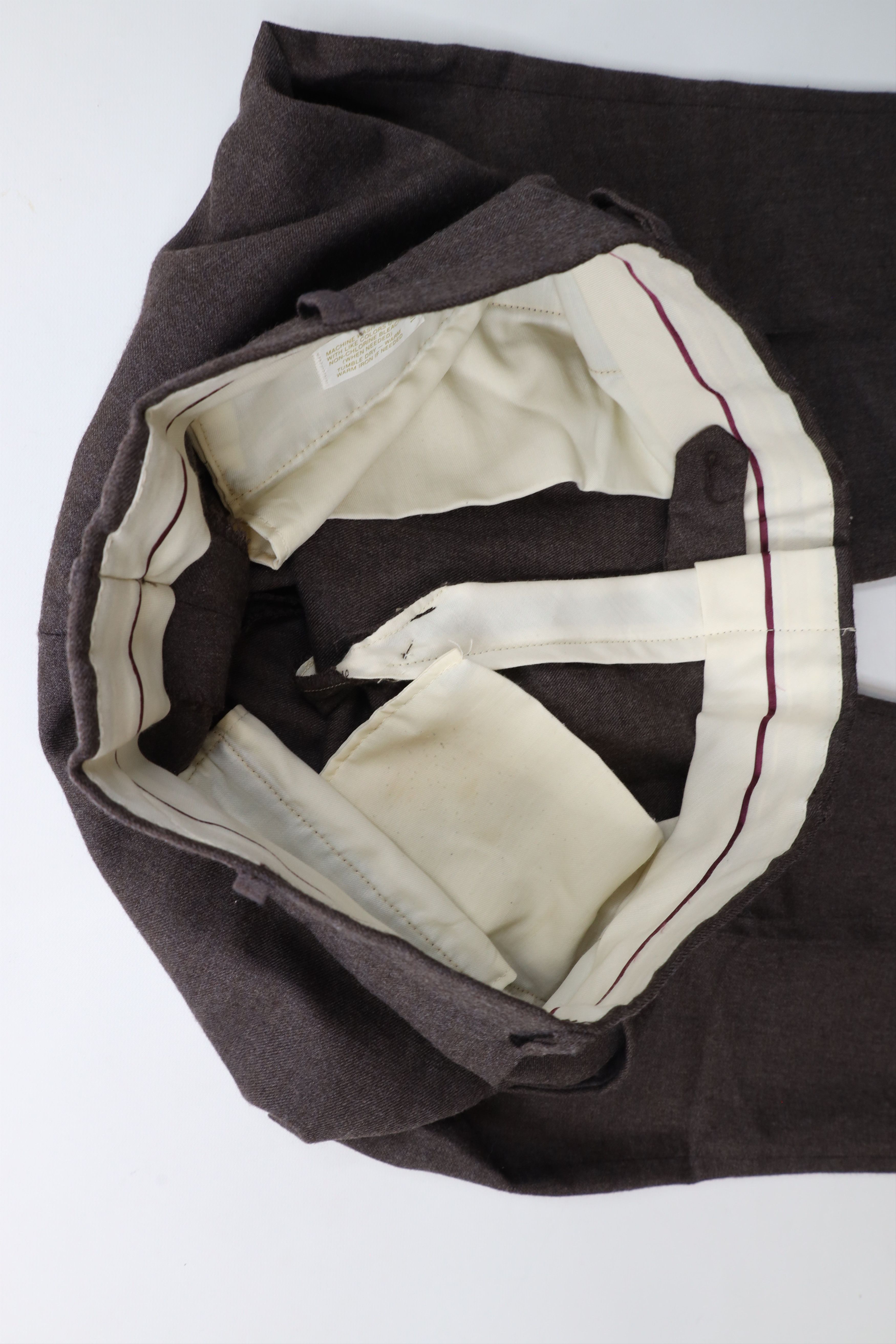 Vintage Vintage 70s Streetwear Wide Leg Chino Pants Heather USA Size US 34 / EU 50 - 7 Thumbnail