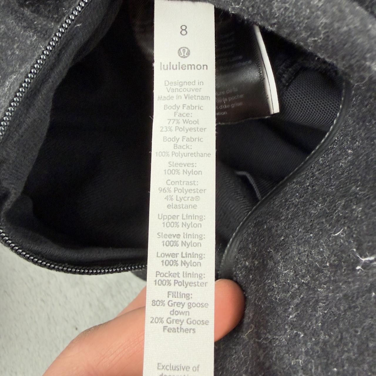 Lululemon Lululemon Women's Size 8 Roam Far Wool Bomber Reversible Size M / US 6-8 / IT 42-44 - 5 Thumbnail