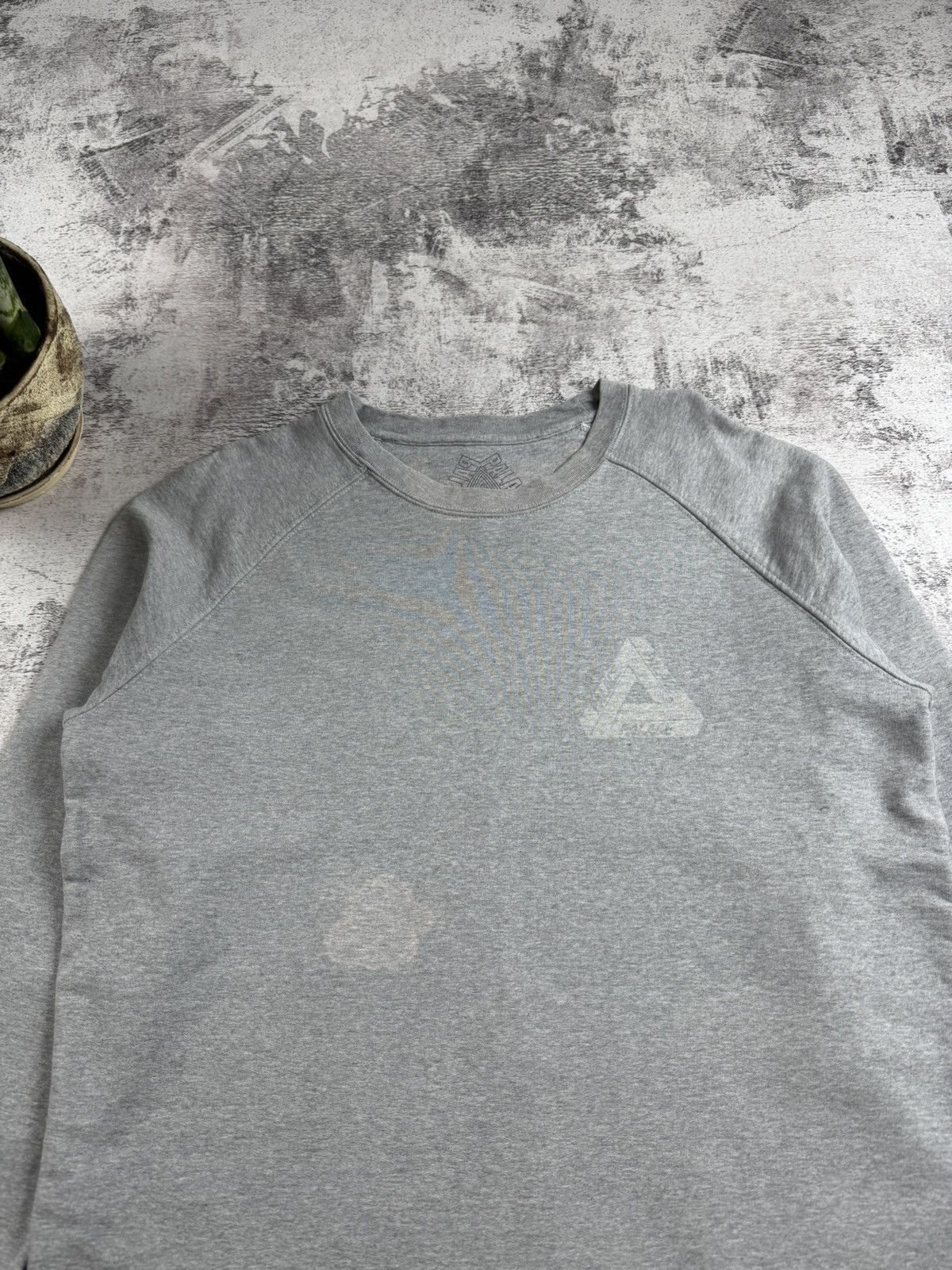 Palace Palace Tri-Line Men’s Cotton Large Crew Neck Hip Hop Skate Sweatshirt Pullover Size US L / EU 52-54 / 3 - 13 Thumbnail