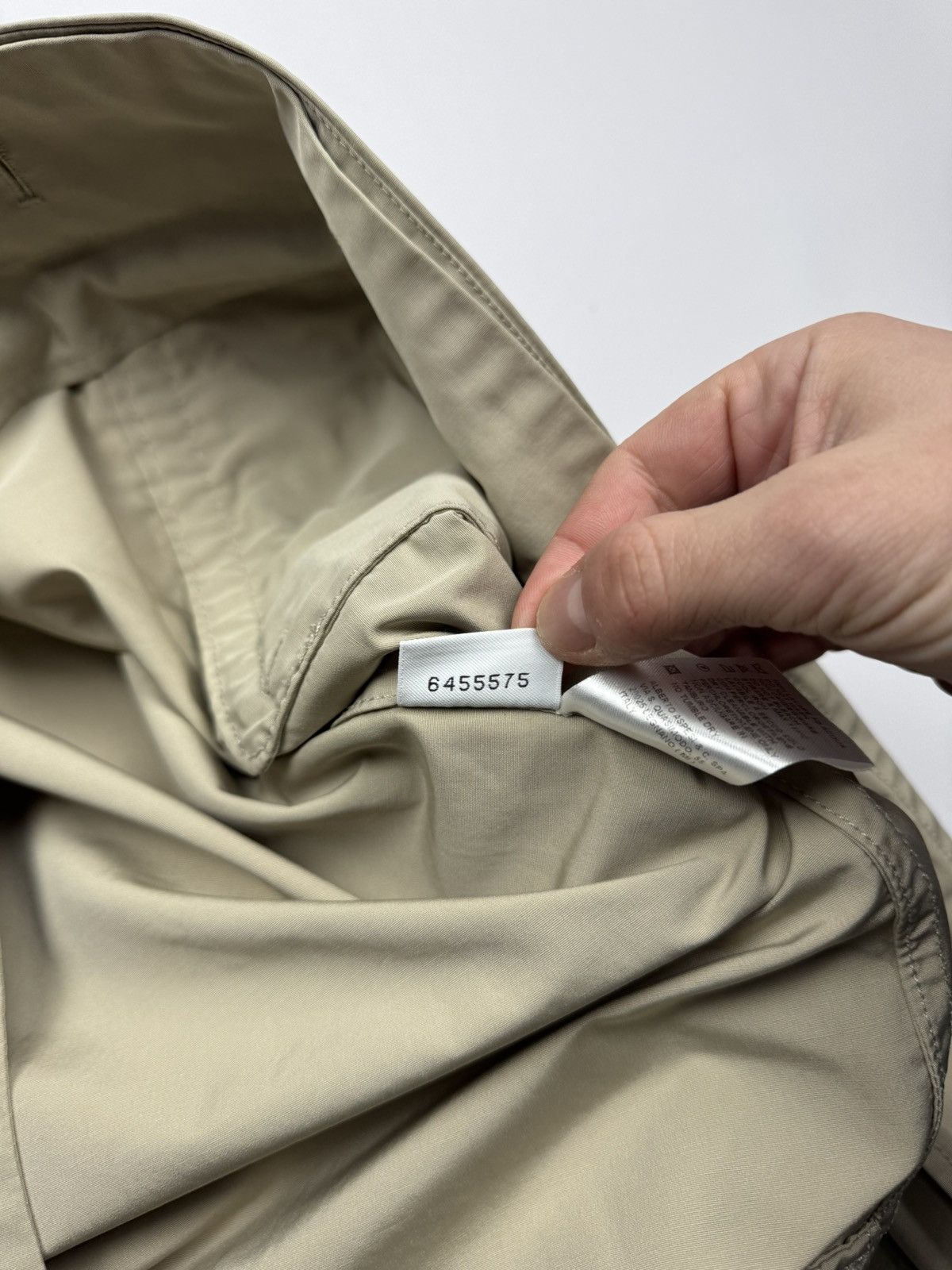 Aspesi Aspesi Men's Beige Tranch Size US S / EU 44-46 / 1 - 14 Thumbnail