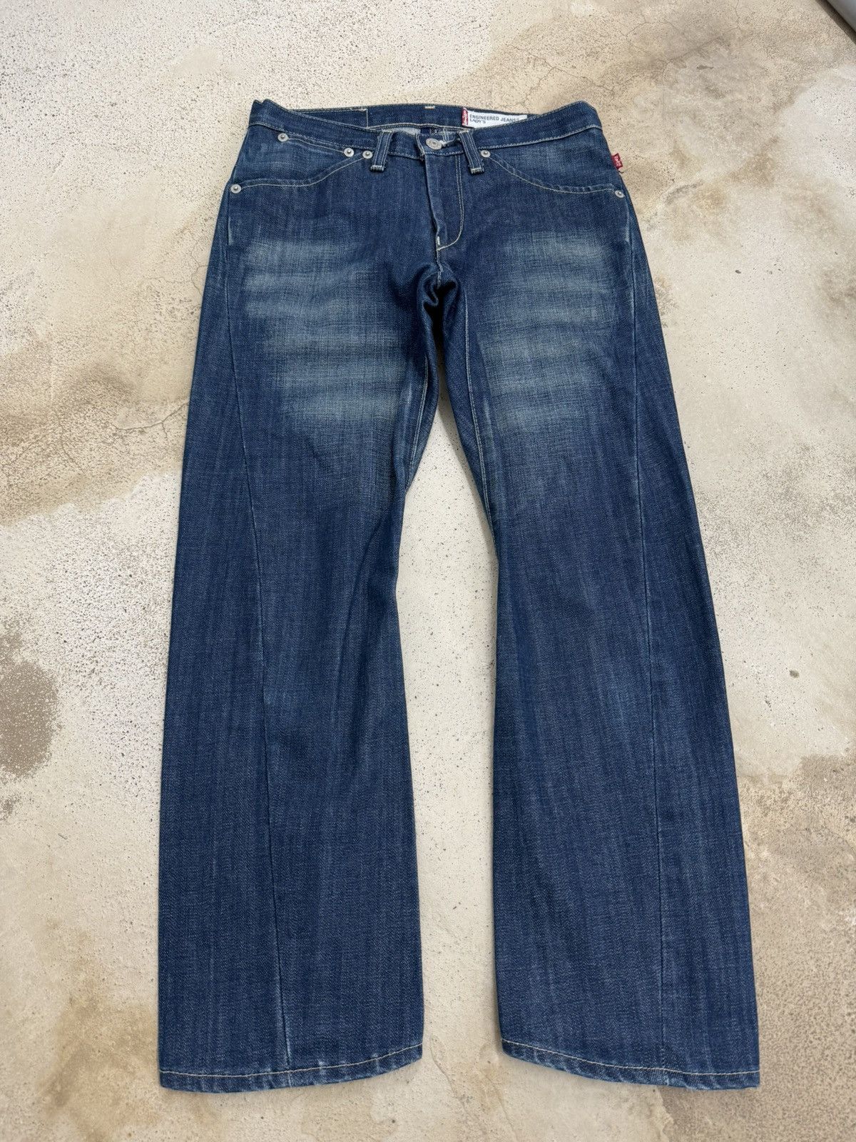 Levi's Levis Enginereed Jeans Lady’s Stonewash Denim Pants Size 27" / US 4 / IT 40 - 1 Thumbnail