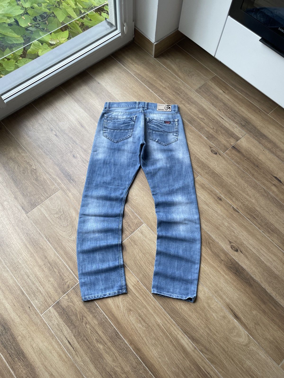 Diesel Diesel Vintage Jeans Avant Garde Y2K Japanese Wide Faded Size US 32 / EU 48 - 1 Thumbnail