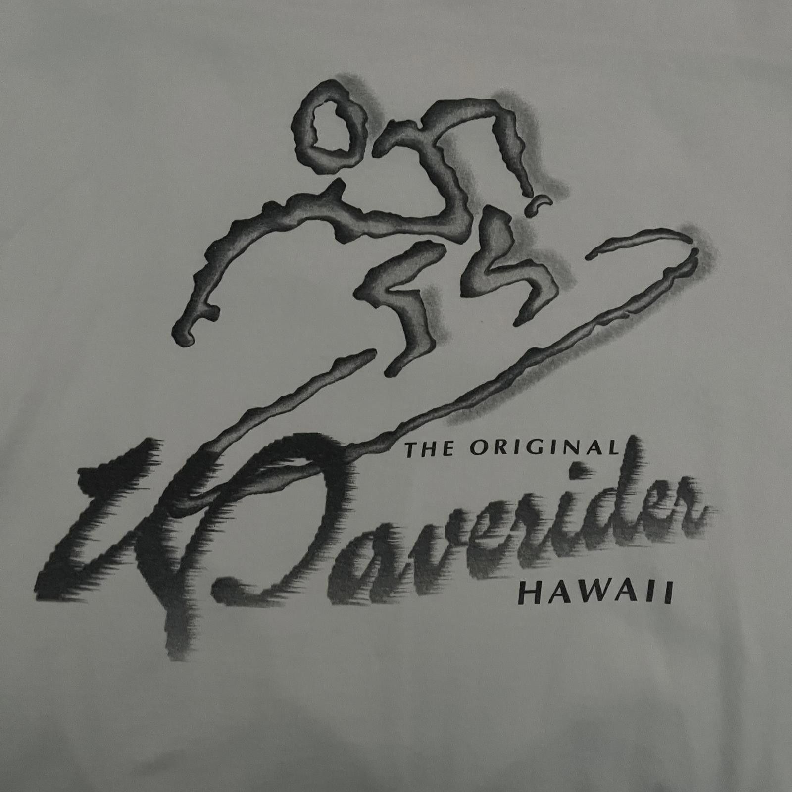 Hanes 90s/00s Hanes Heavyweight Waverider Hawaii Surfer Tee Size US L / EU 52-54 / 3 - 3 Thumbnail