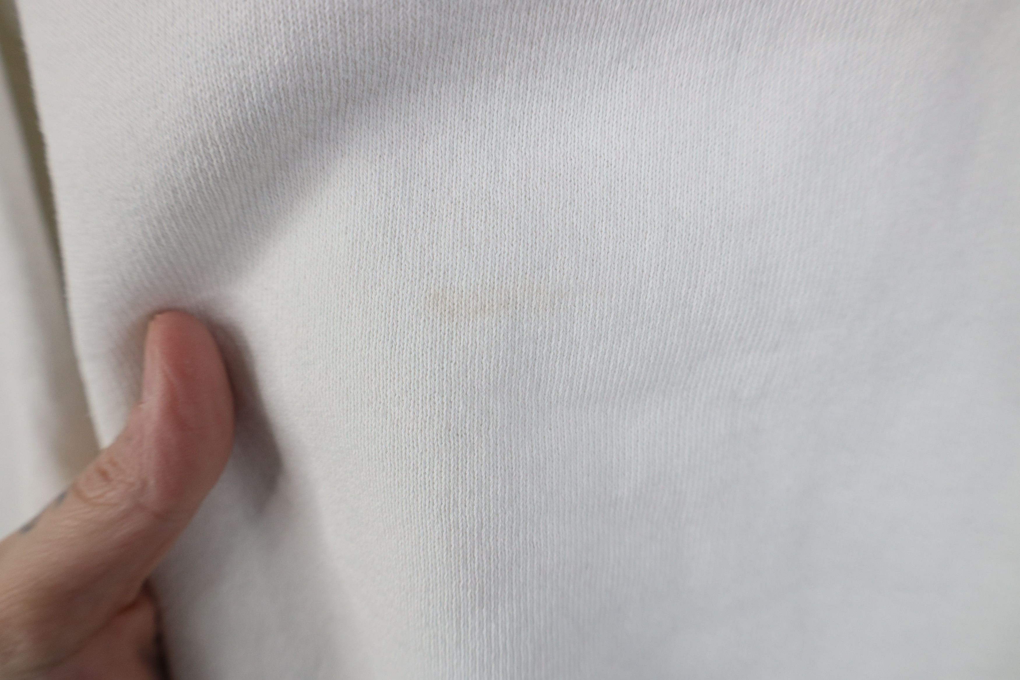 Vintage Vintage 90s Streetwear Blank Crewneck Sweatshirt White USA Size XL / US 12-14 / IT 48-50 - 6 Thumbnail
