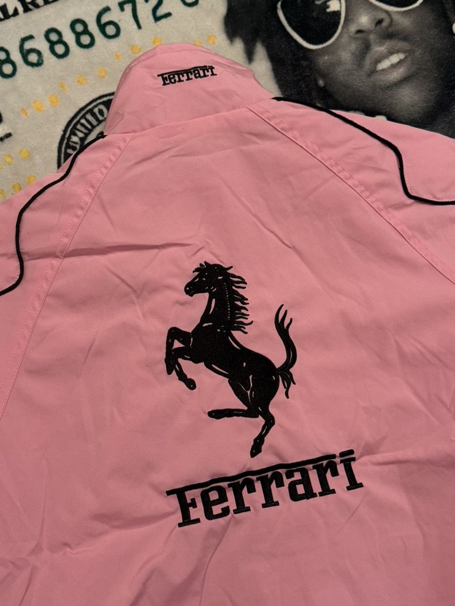 Ferrari × Puma Ferrari Racing Jacket Bomber Pink Size M / US 6-8 / IT 42-44 - 5 Thumbnail