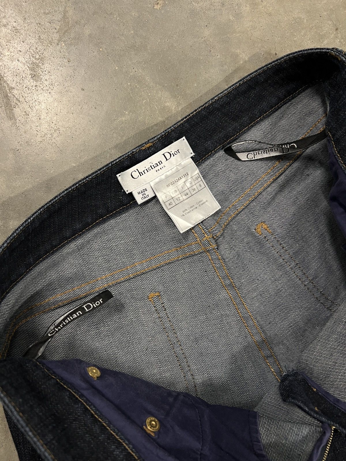 Dior Women’s Vintage Christian Dior Jeans Size 29" - 10 Thumbnail