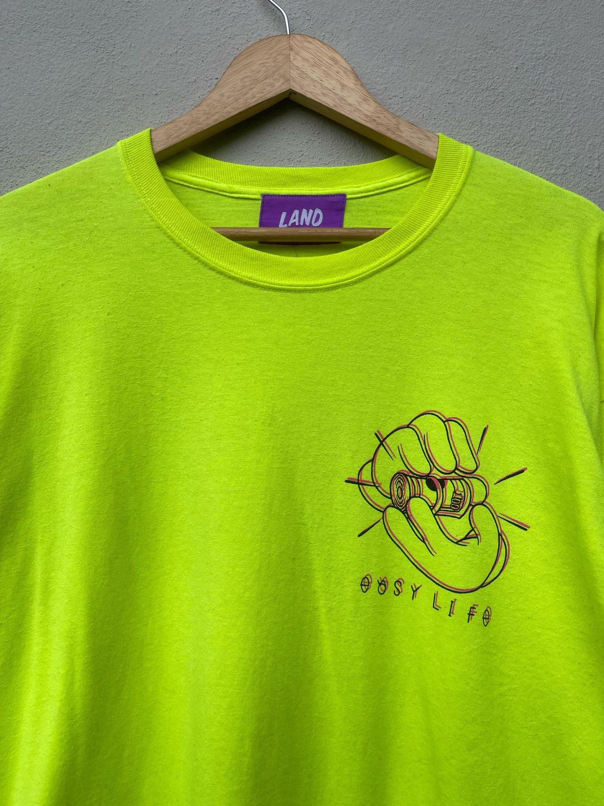 20471120 × Designer × Japanese Brand Land By Milkboy Easy Life Long Sleeve Tee Size US L / EU 52-54 / 3 - 7 Thumbnail