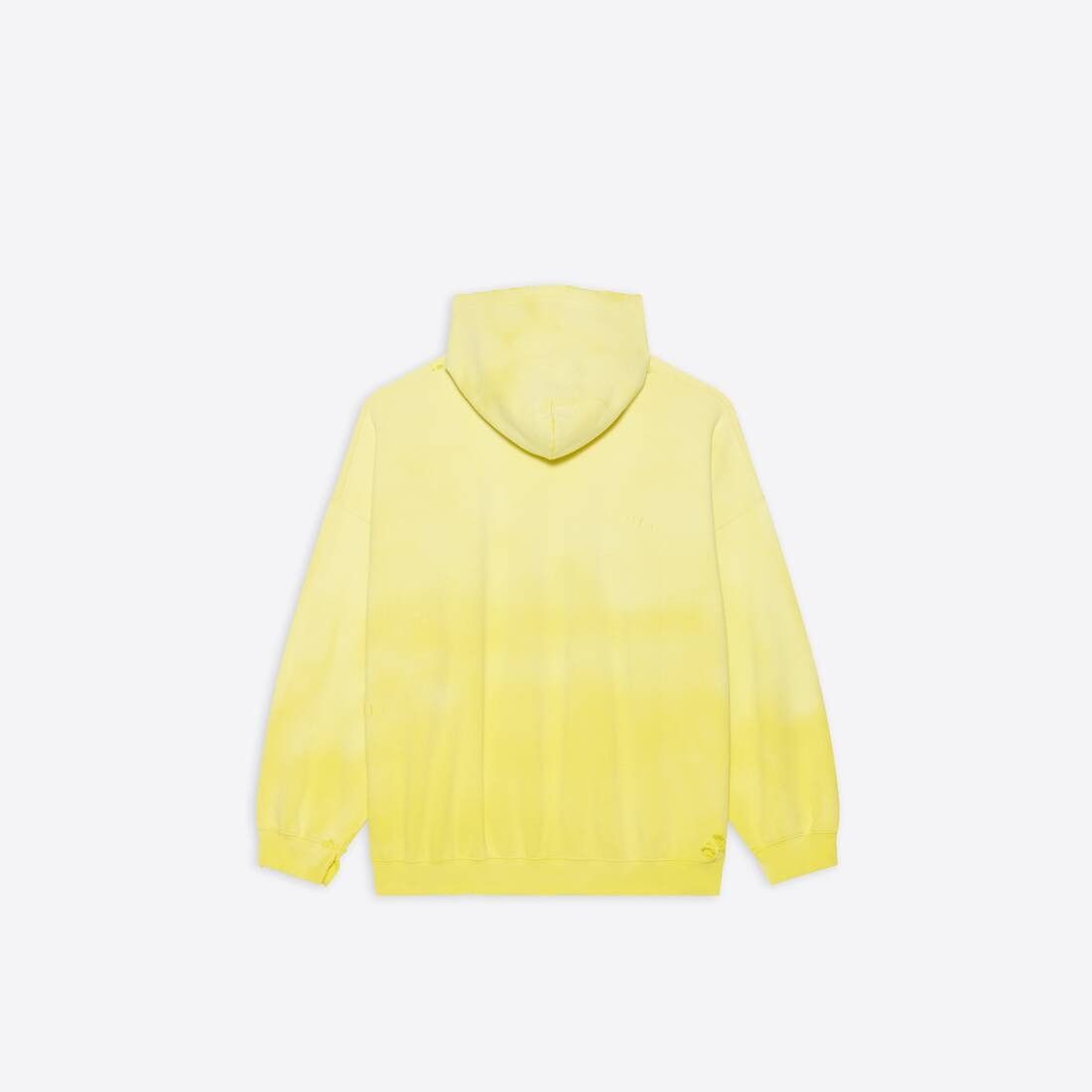Balenciaga o1bcso1str1224 Boxy Hoodie in Yellow Size XS / US 0-2 / IT 36-38 - 2 Thumbnail