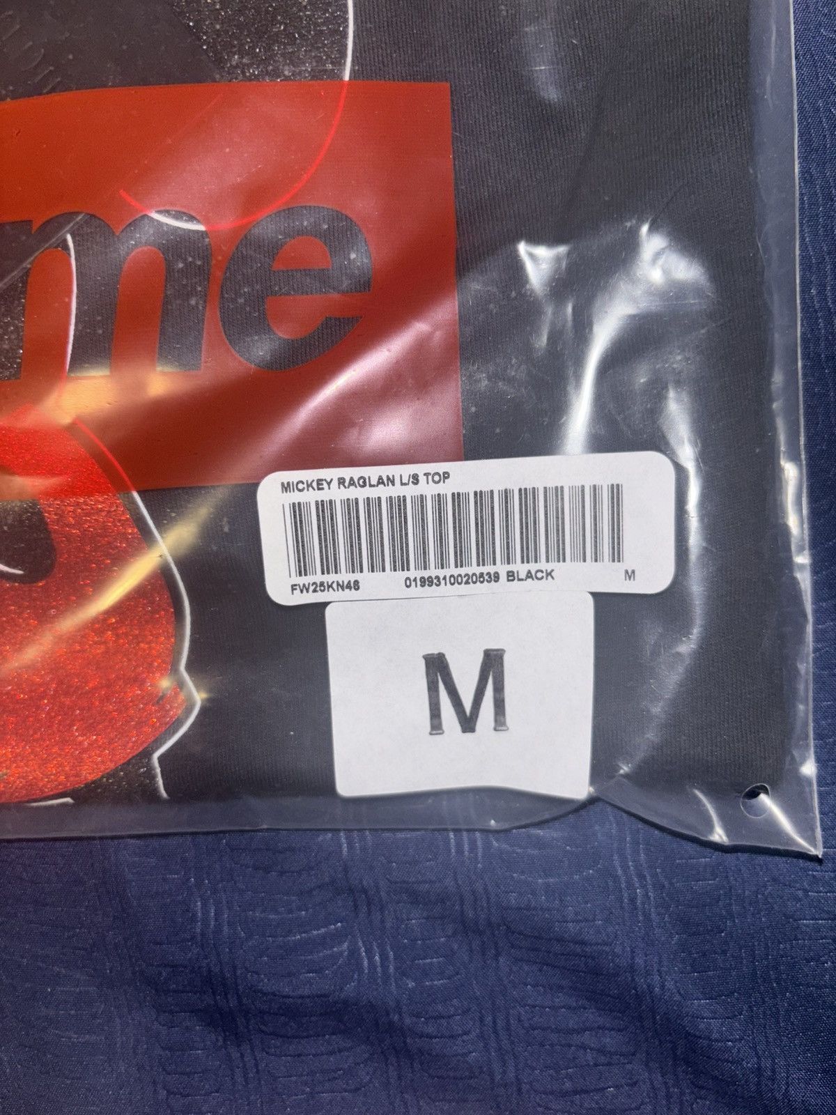 Number (N)ine × Supreme Supreme Number (N)ine Mickey Mouse Raglan