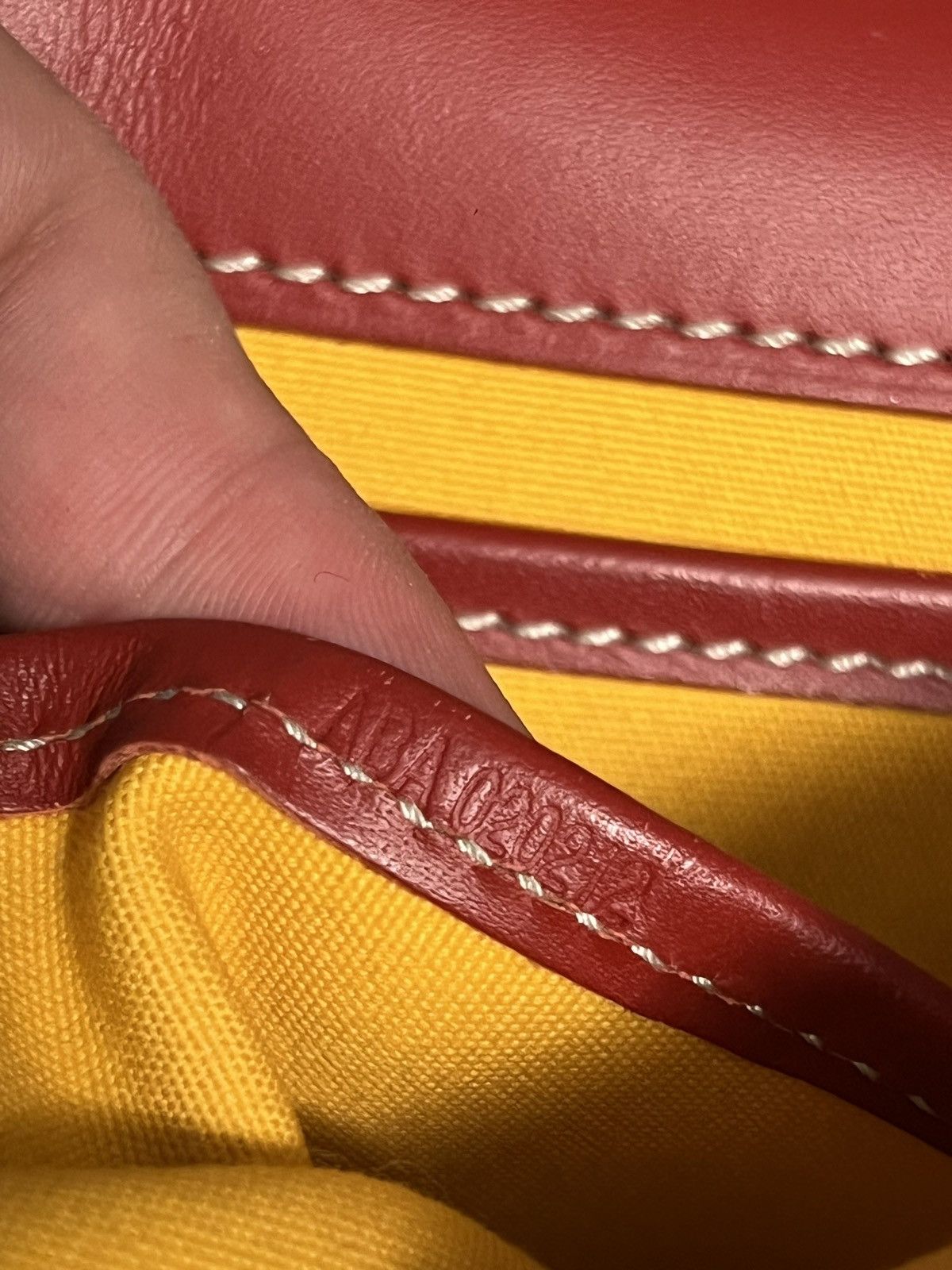 Goyard Goyard Belvedere MM Red Size ONE SIZE - 10 Thumbnail