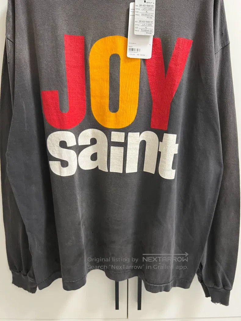 Saint Michael Saint Michael Crackle print vintage distressed long sleeve Size US XL / EU 56 / 4 - 4 Thumbnail