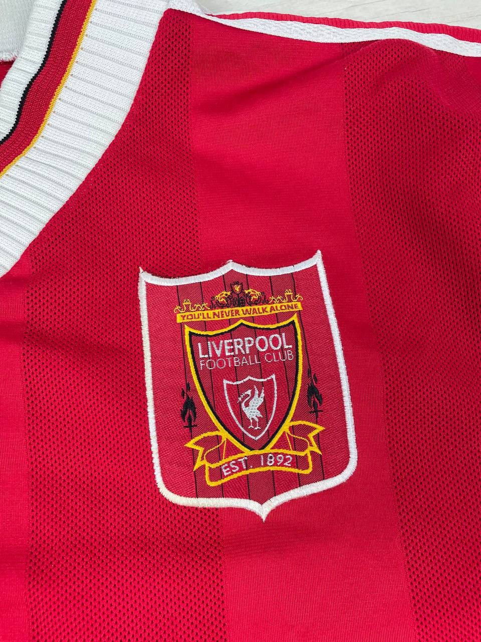 Adidas Vintage Adidas Liverpool 1995 1996 Home Shirt Soccer Jersey Size US XL / EU 56 / 4 - 7 Thumbnail