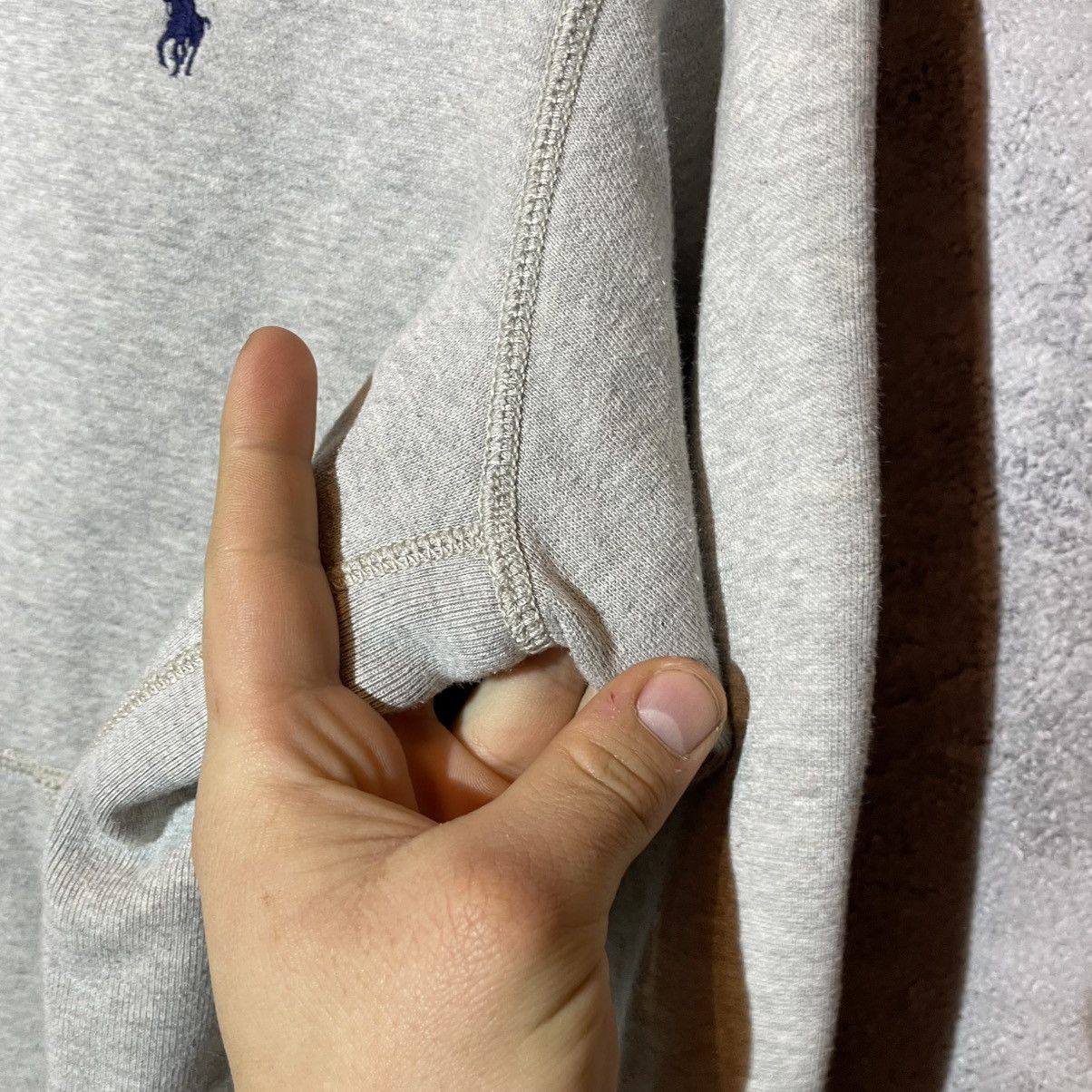 Polo Ralph Lauren Polo Ralph Lauren Gray Zip Hoodie Size L Streetwear Y2K Size US L / EU 52-54 / 3 - 5 Thumbnail
