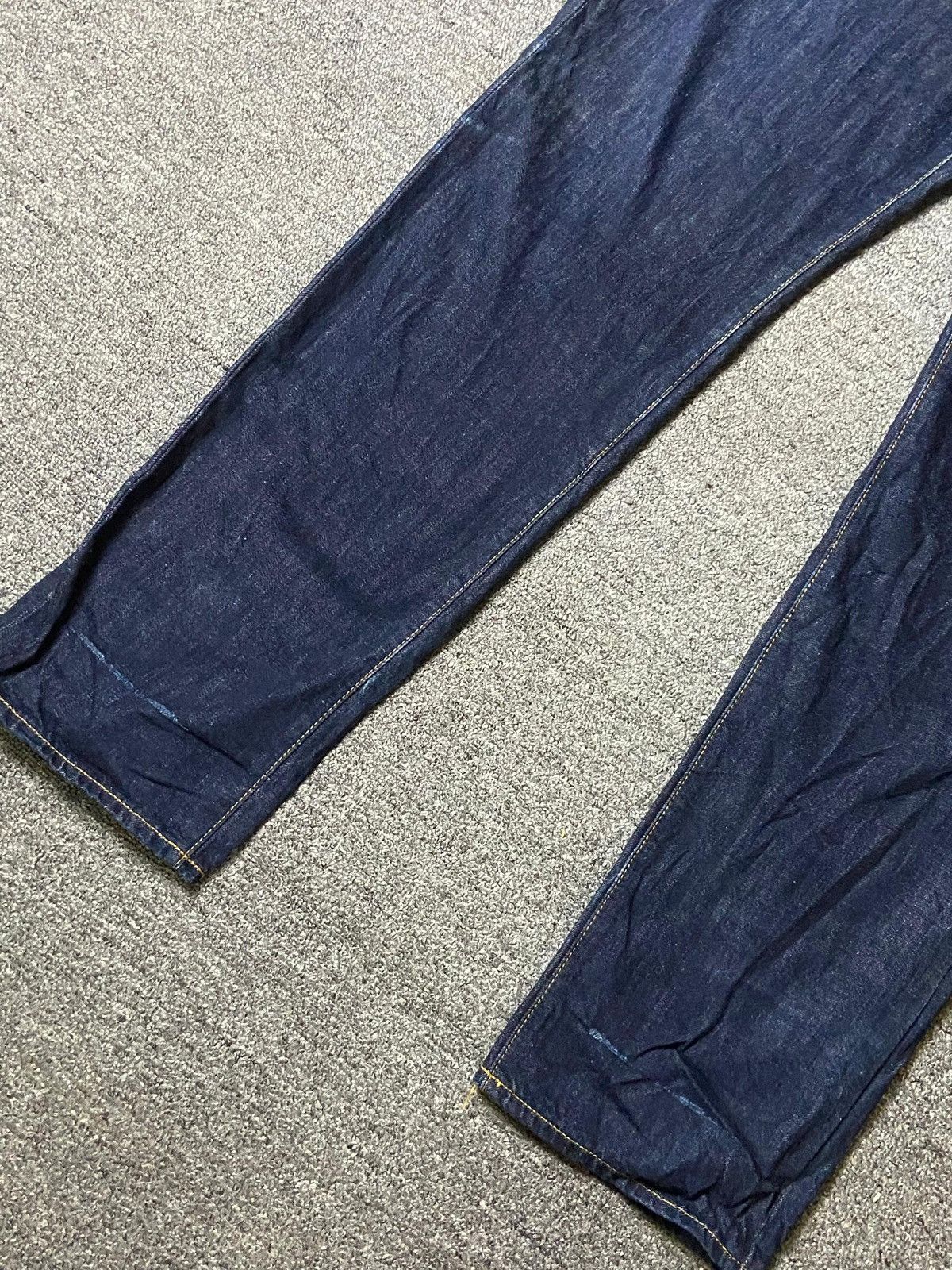 GU × Japanese Brand × Vintage GU Japanese Brand Straight Cut Denim Jeans (128) Size US 32 / EU 48 - 8 Thumbnail