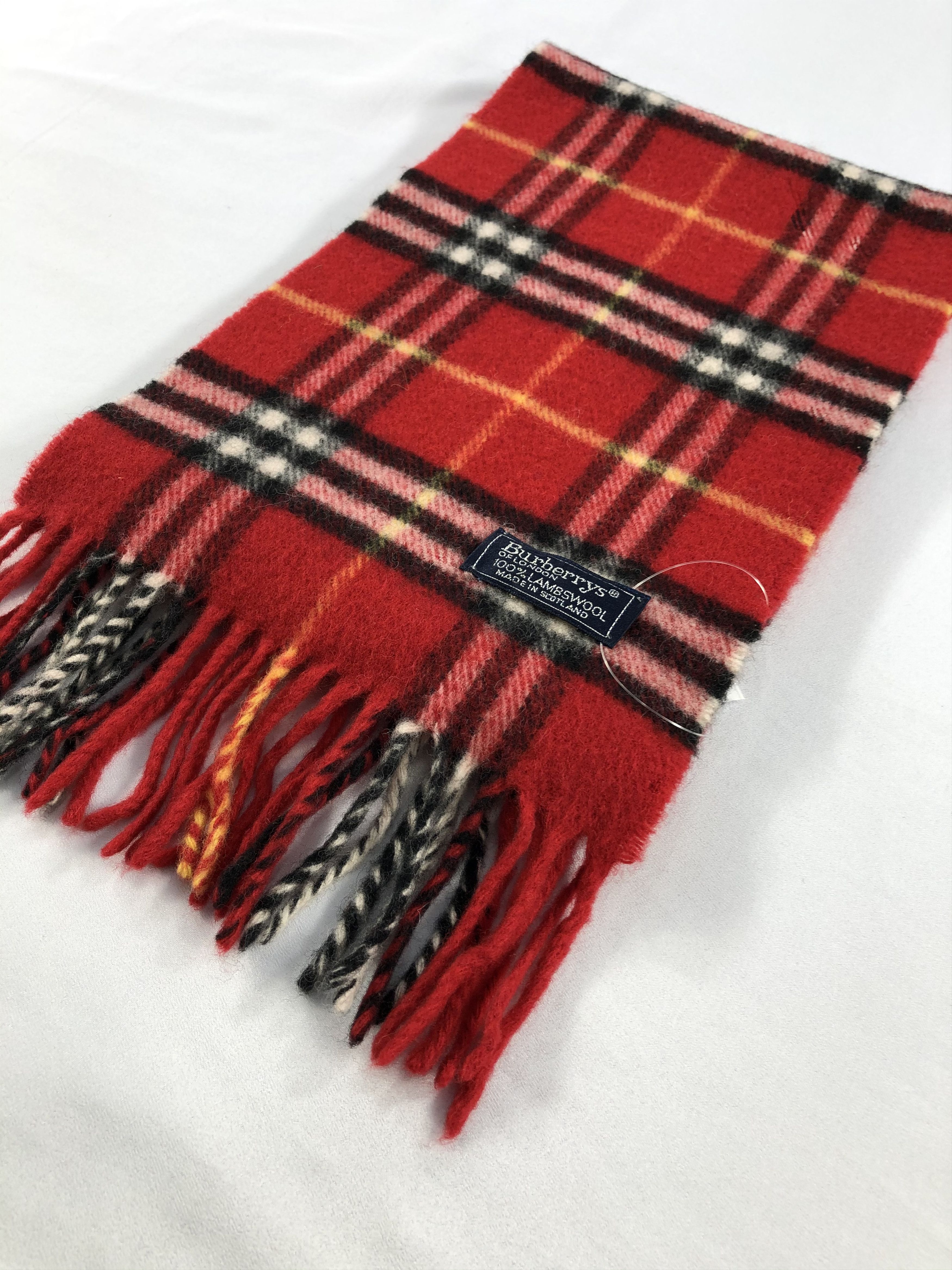 Burberry Vintage Burberry Scarf/Muffler/Neckwear MF1793 Size ONE SIZE - 3 Thumbnail