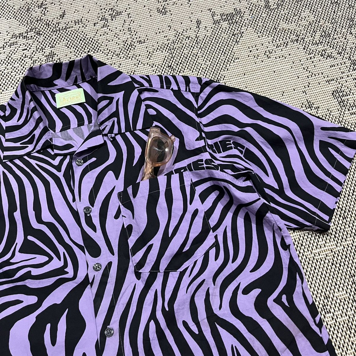 Aries Aries zebra pattern ss21 shirts Size US L / EU 52-54 / 3 - 2 Thumbnail