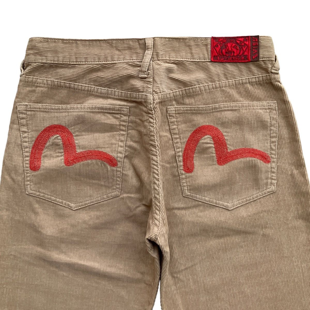 Evisu EVISU SEAGULL CORDUROY TROUSERS Size US 32 / EU 48 - 3 Thumbnail