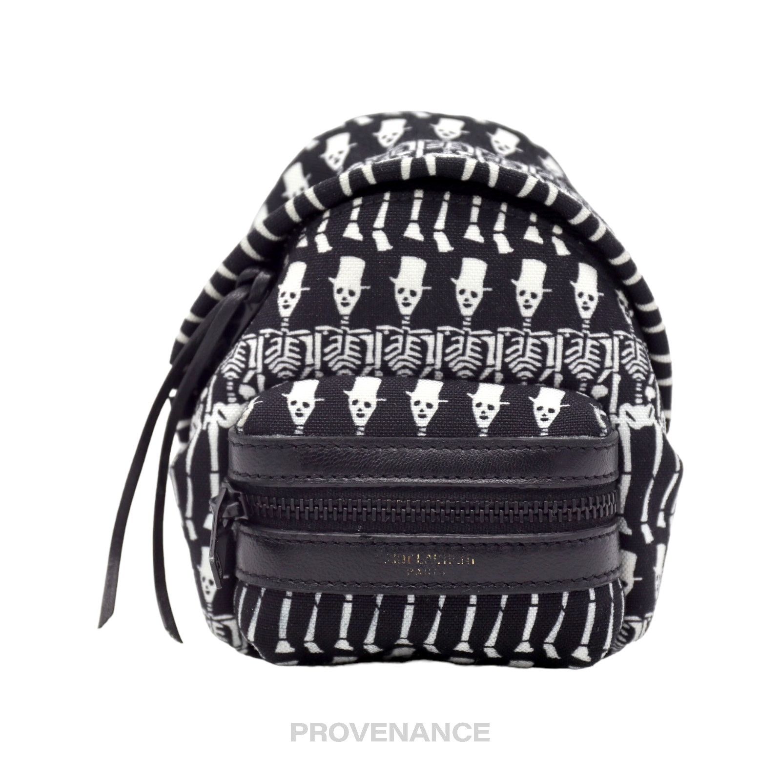 Saint Laurent Paris 🔴 Saint Laurent Paris SLP City Backpack Keychain - Skeleton Size ONE SIZE - 1 Thumbnail