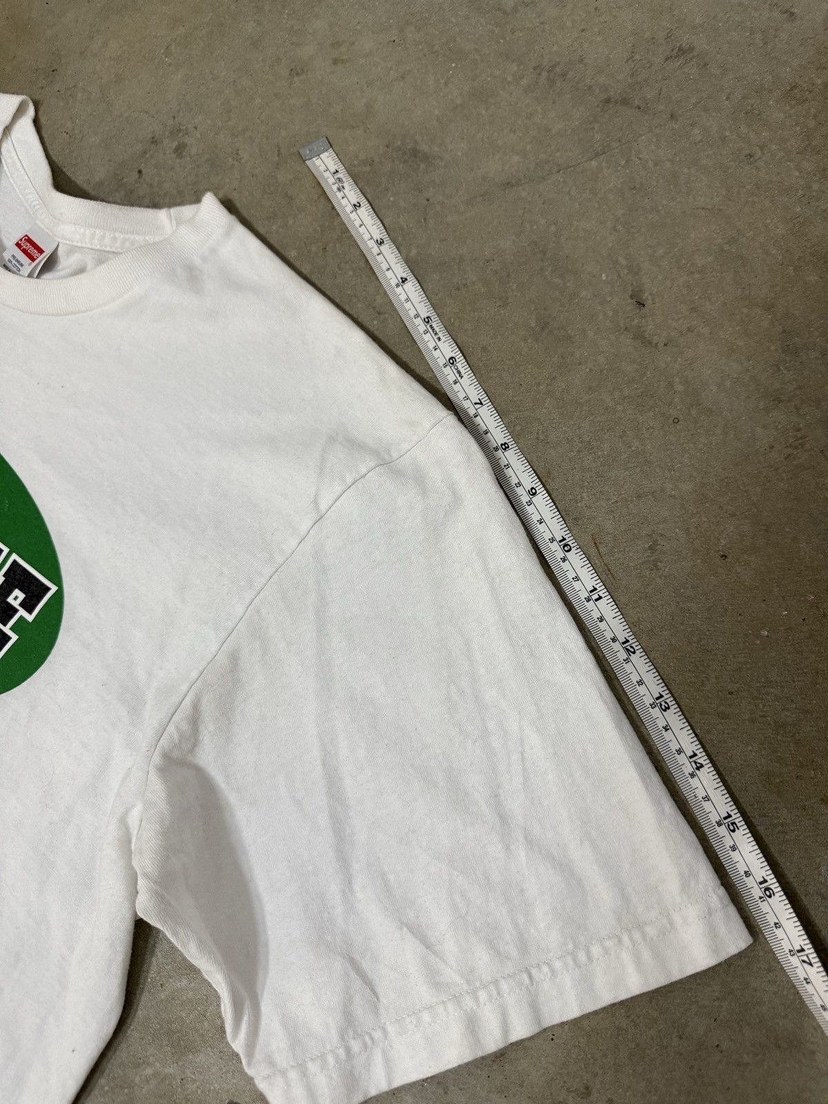 Supreme cropped supreme tee Size US XL / EU 56 / 4 - 4 Thumbnail