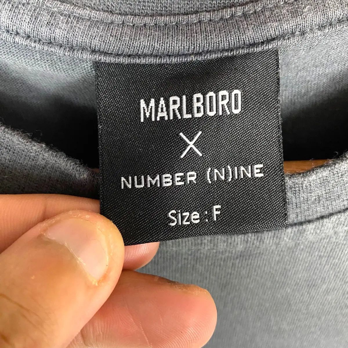 Japanese Brand NUMBER NINE MARLBORO STEP UP OUT OF YOUR BOX TEE Size US M / EU 48-50 / 2 - 5 Thumbnail