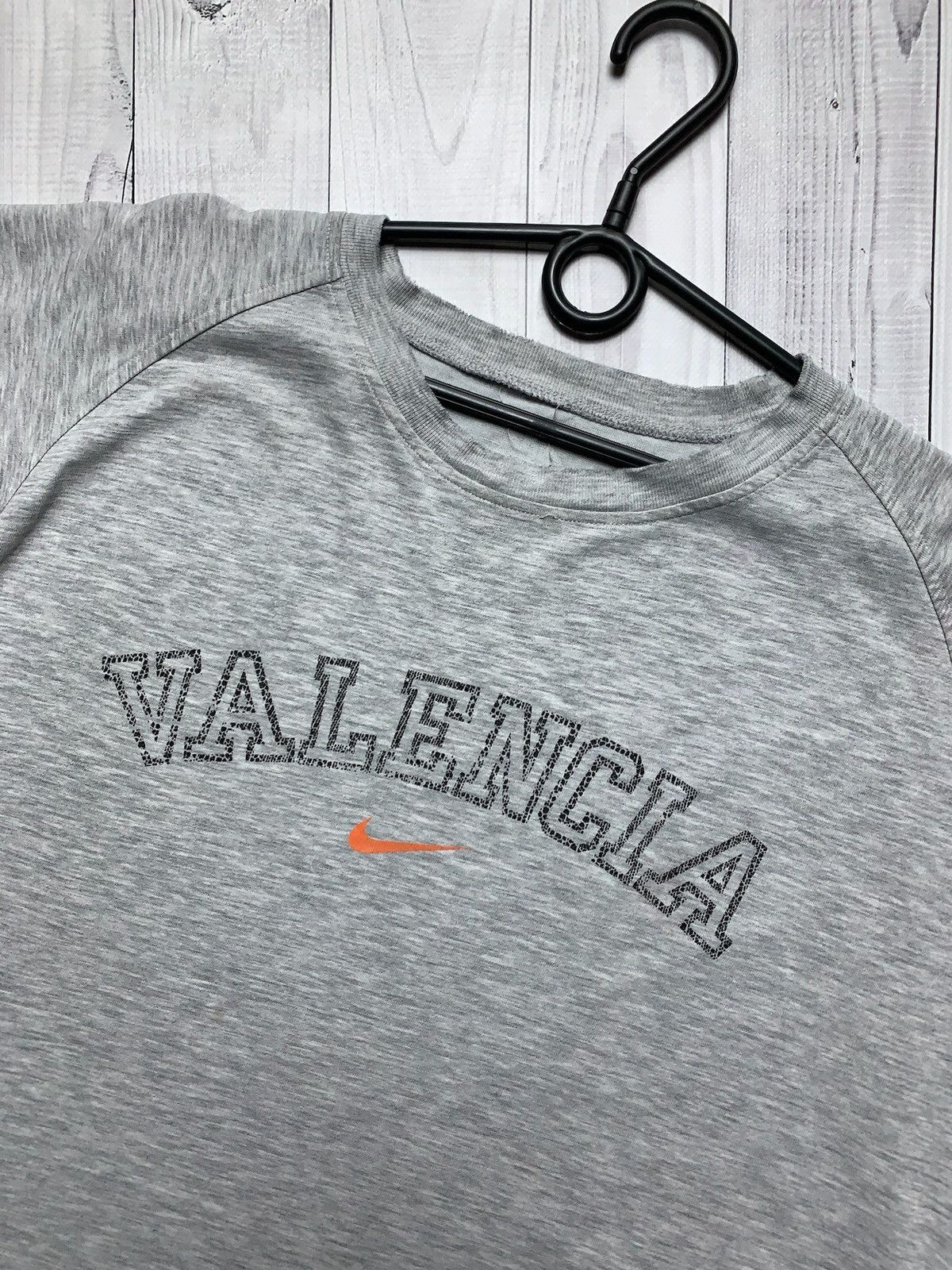 Nike × Vintage Vintage Nike Valencia tee very rare logo size L-XL distress Size US L / EU 52-54 / 3 - 2 Thumbnail