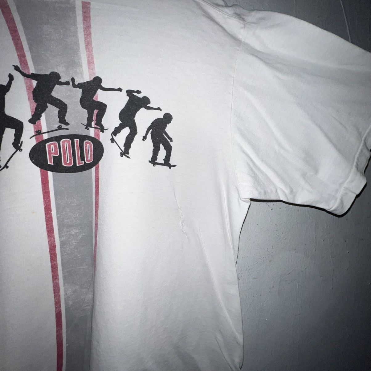 Polo Ralph Lauren 20x28 Vintage 90s Polo Ralph Lauren Skateboarding T-Shirt XL Size US XL / EU 56 / 4 - 5 Thumbnail