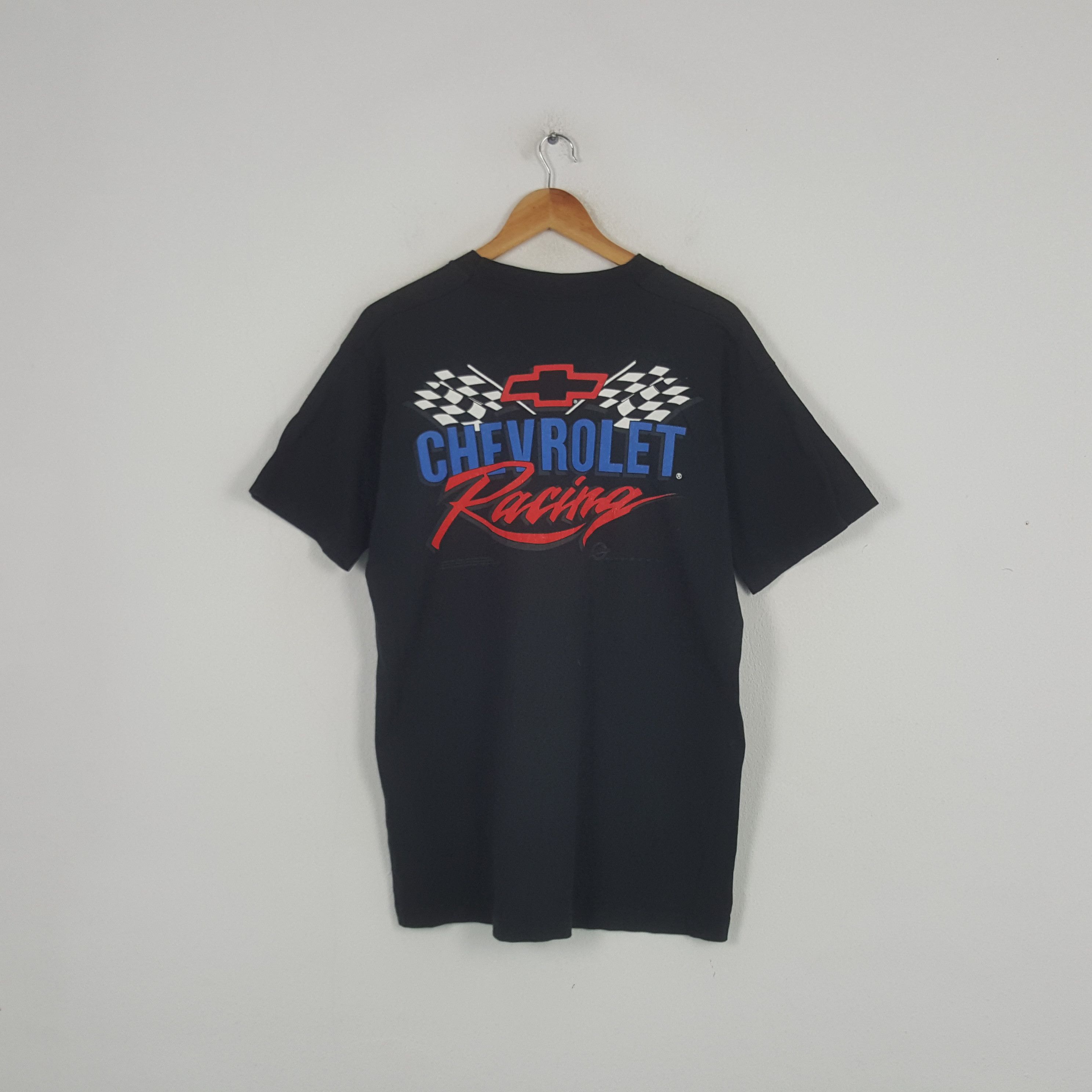 Chevrolet × Vintage Vintage Chevrolet Racing Motorsports Supercar Tshirt C285N26 Size US M / EU 48-50 / 2 - 1 Thumbnail