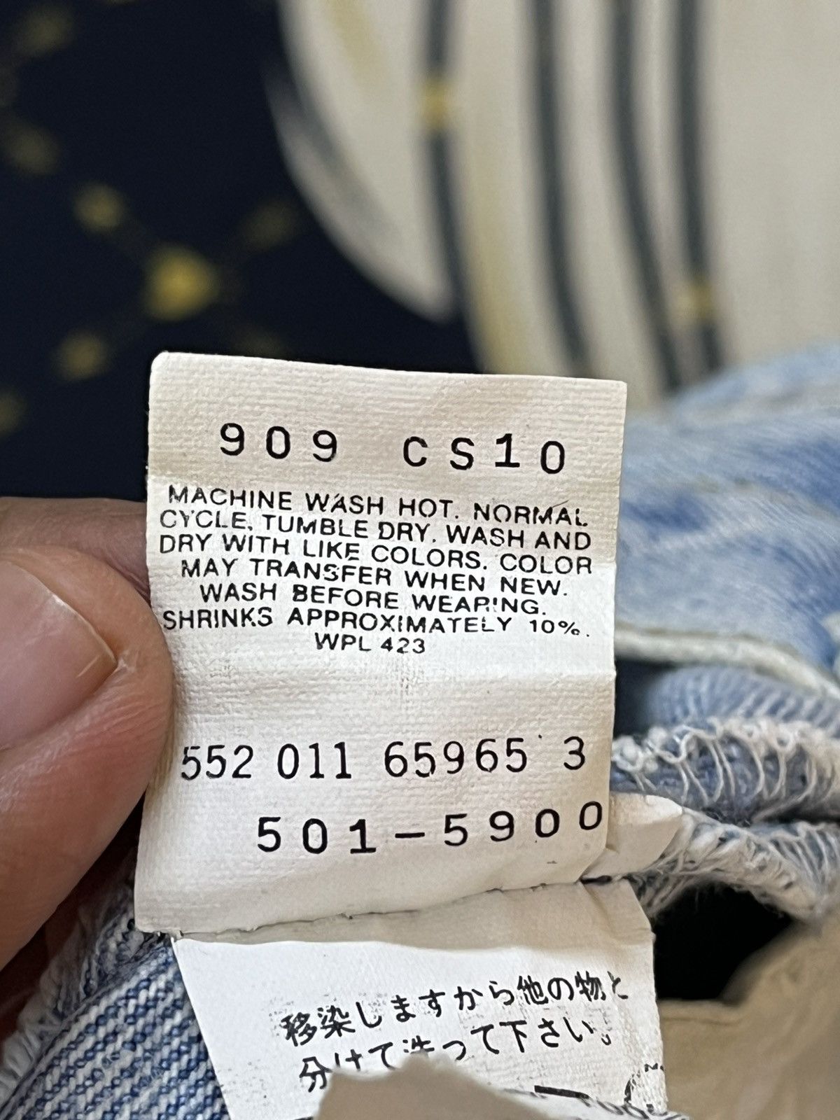 Levi's Vintage Clothing Vintage Levi’s 501 Straight Loose Mudwash Faded Denim Size US 30 / EU 46 - 11 Thumbnail